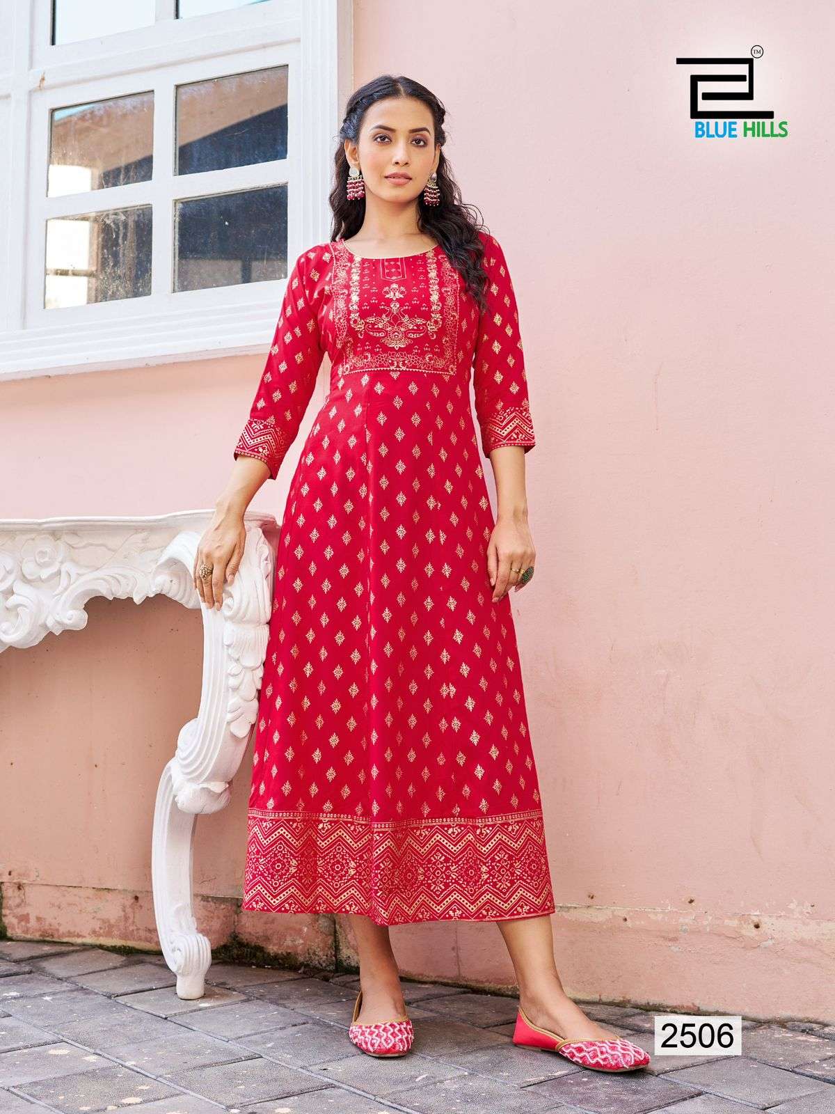 BLUE HILLS WOMANIYA VOL 25 FANCY ANARKALI GOWN 