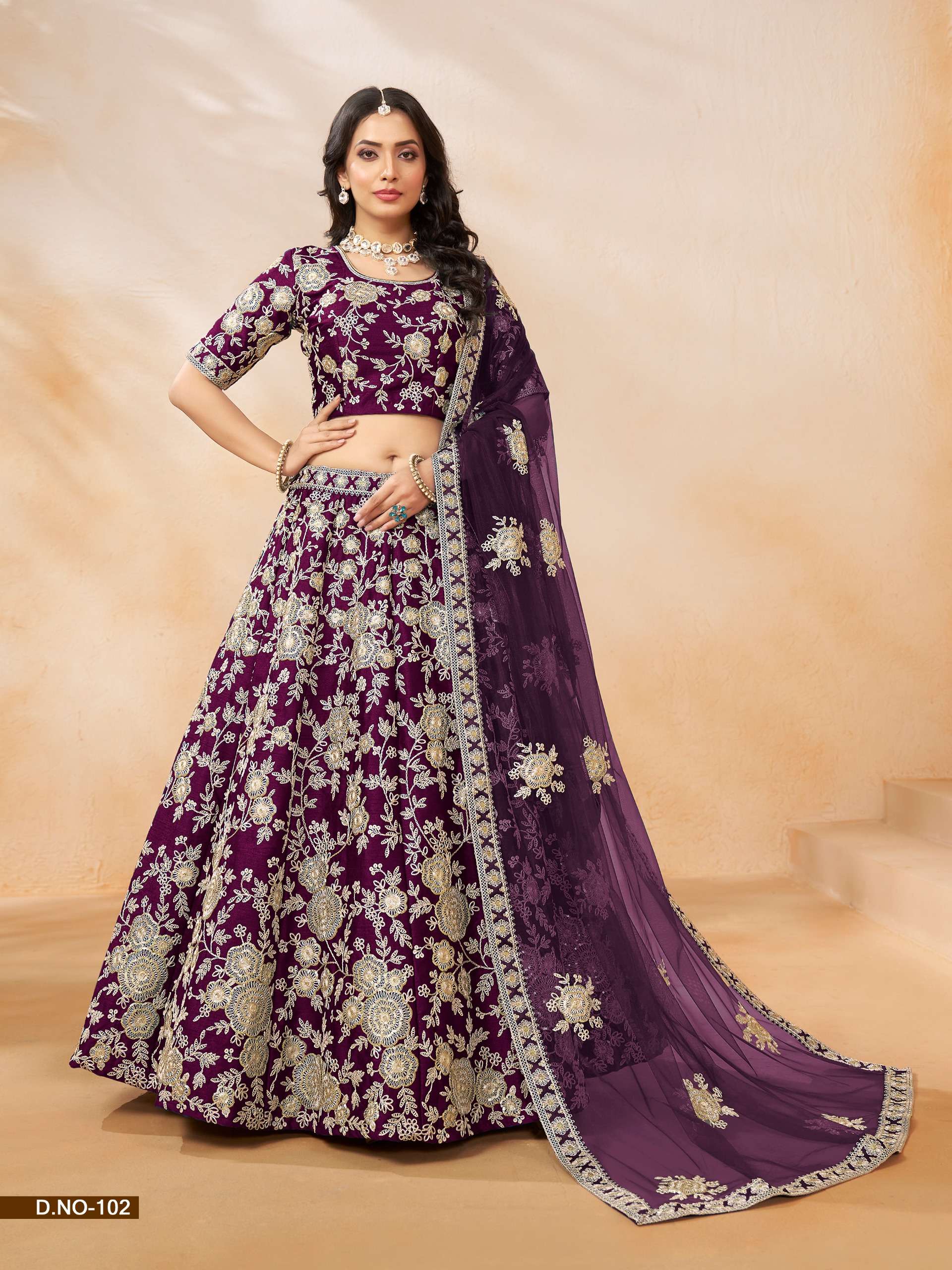 DANI CREATION MEHVISH VOL 1 SILK DESIGNER HEAVY LEHENGA CHOLI