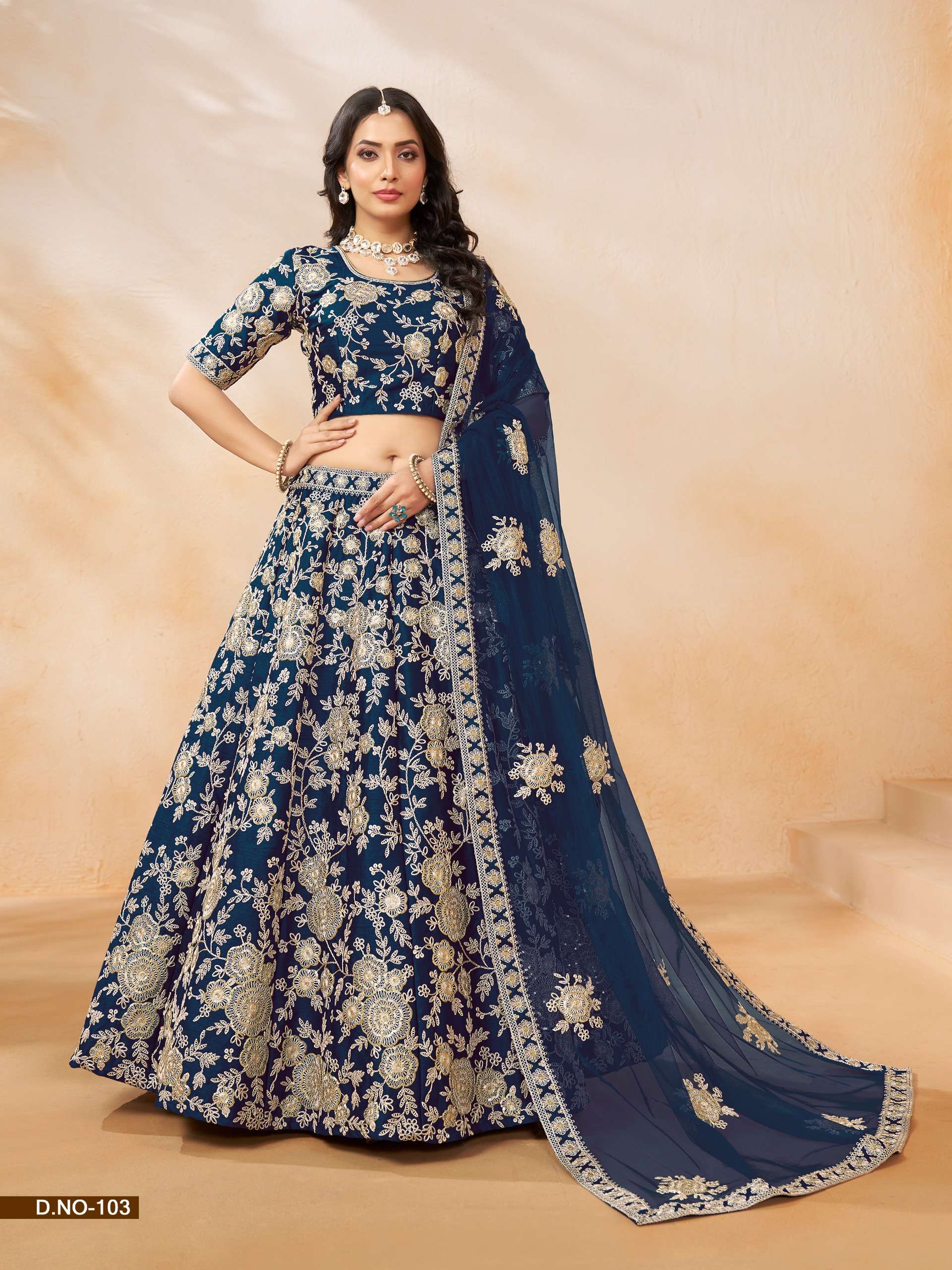 DANI CREATION MEHVISH VOL 1 SILK DESIGNER HEAVY LEHENGA CHOLI