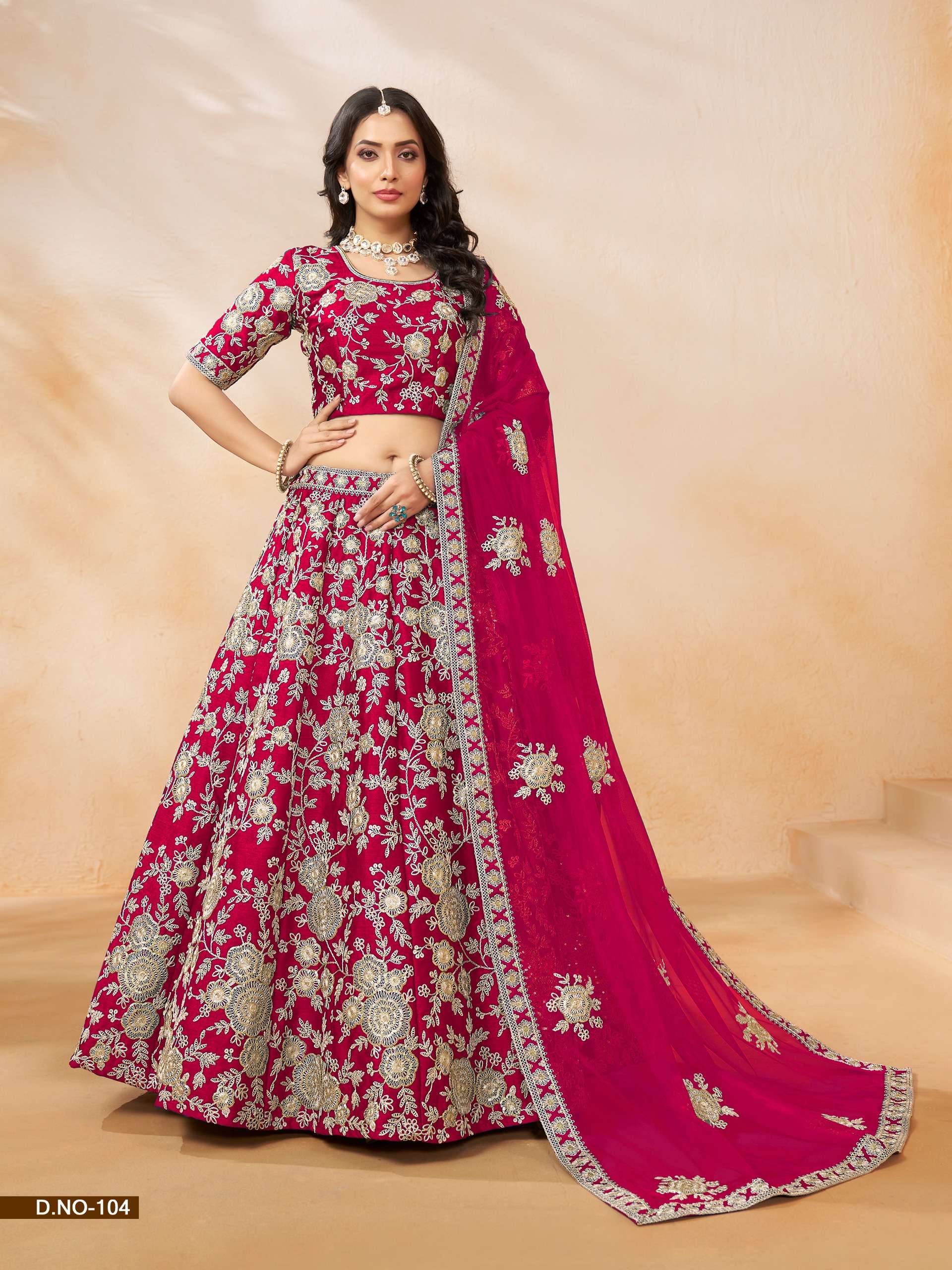 DANI CREATION MEHVISH VOL 1 SILK DESIGNER HEAVY LEHENGA CHOLI