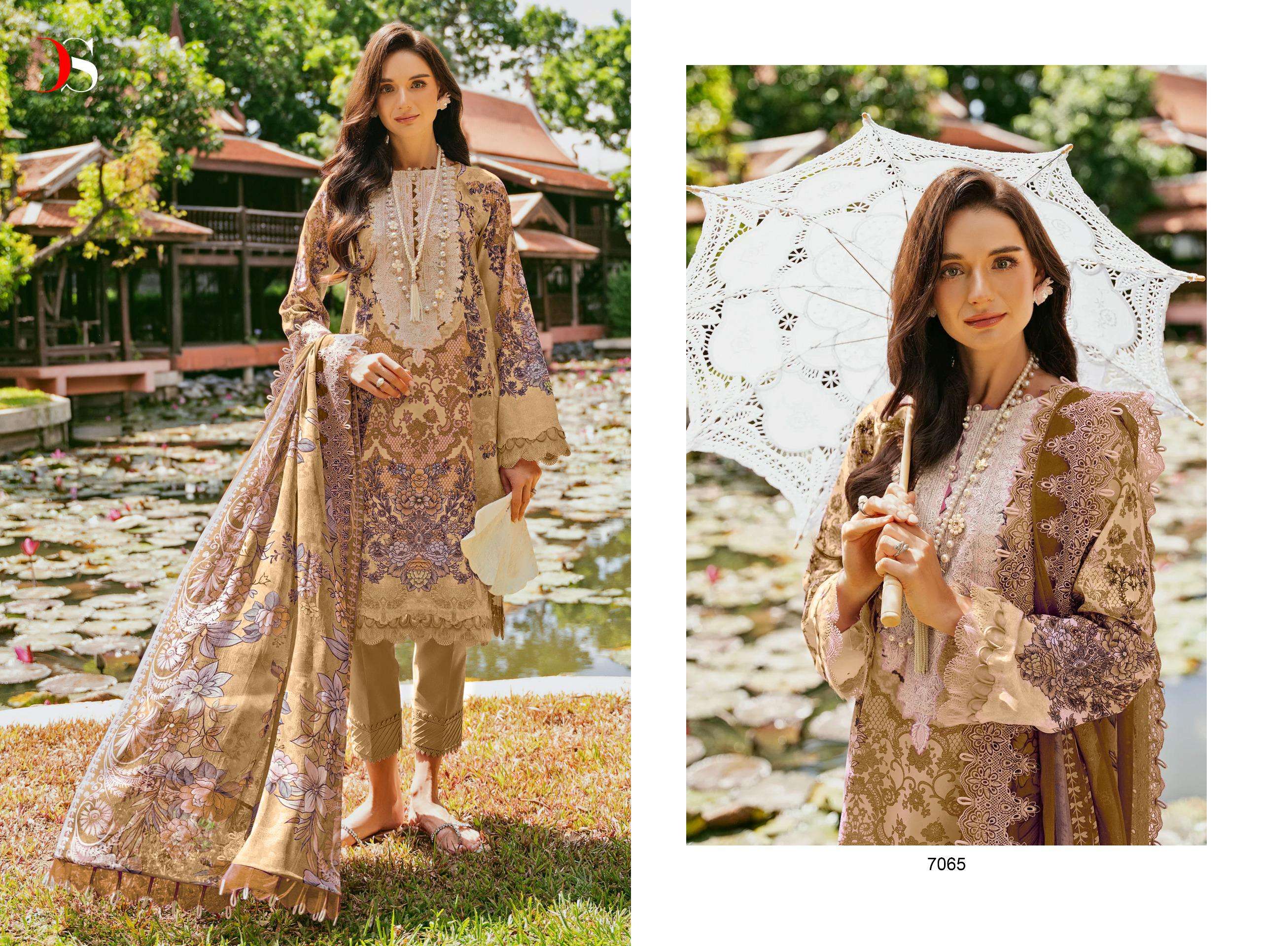 DEEPSY SUITS JADE NEEDLE WONDER 24 VOL 3 COTTON SALWAR KAMEEZ 