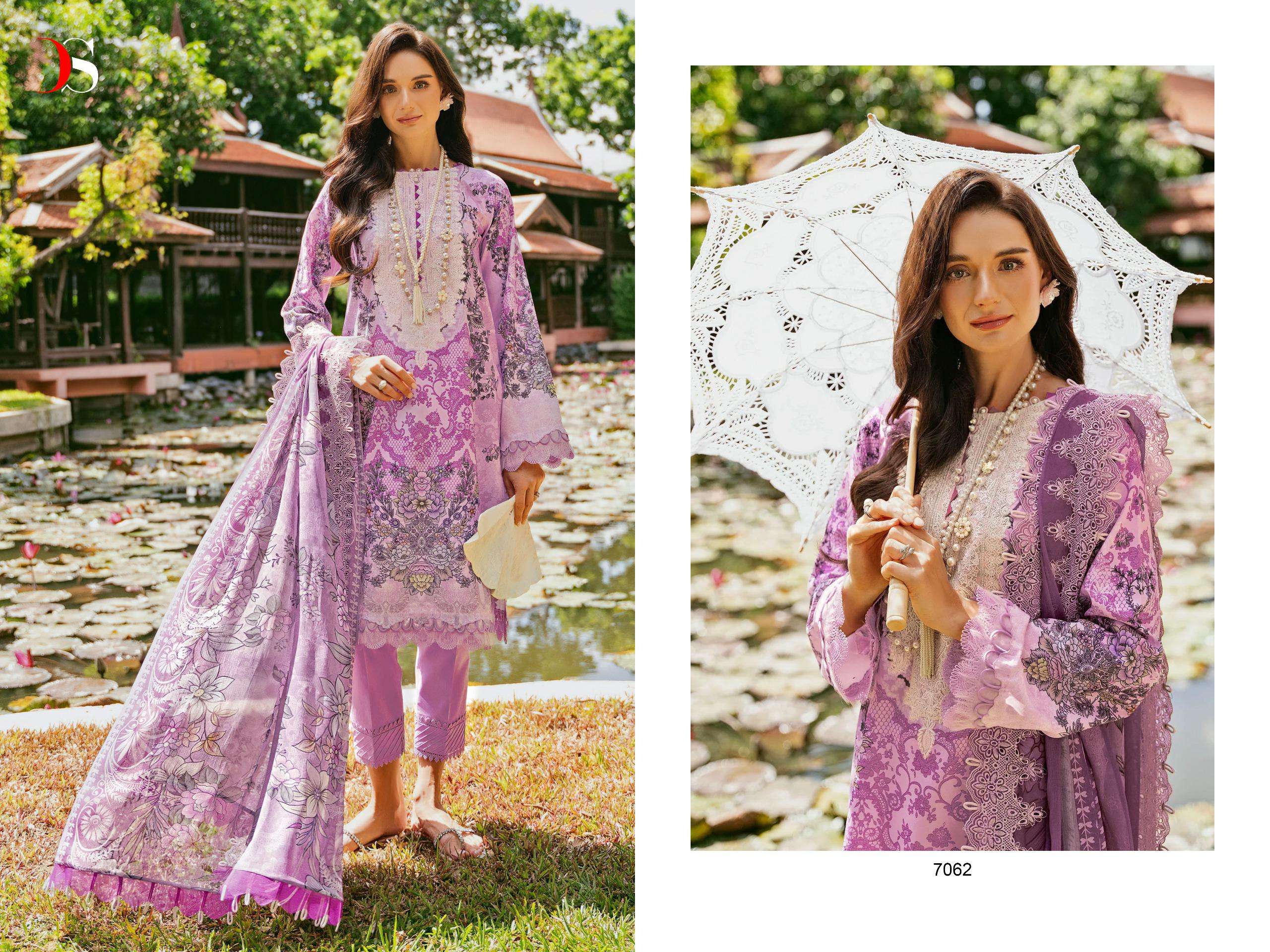 DEEPSY SUITS JADE NEEDLE WONDER 24 VOL 3 COTTON SALWAR KAMEEZ 