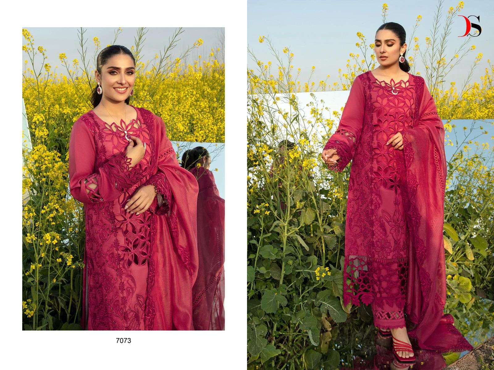 DEEPSY SUITS RANGRASIYA PREMIUM LAWN 24 VOL 3 COTTON DESIGNER SUIT