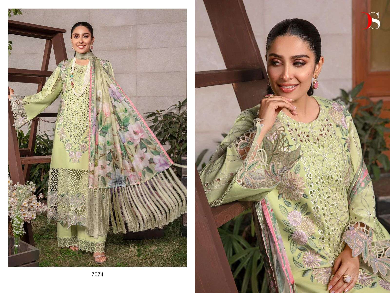 DEEPSY SUITS RANGRASIYA PREMIUM LAWN 24 VOL 3 COTTON DESIGNER SUIT