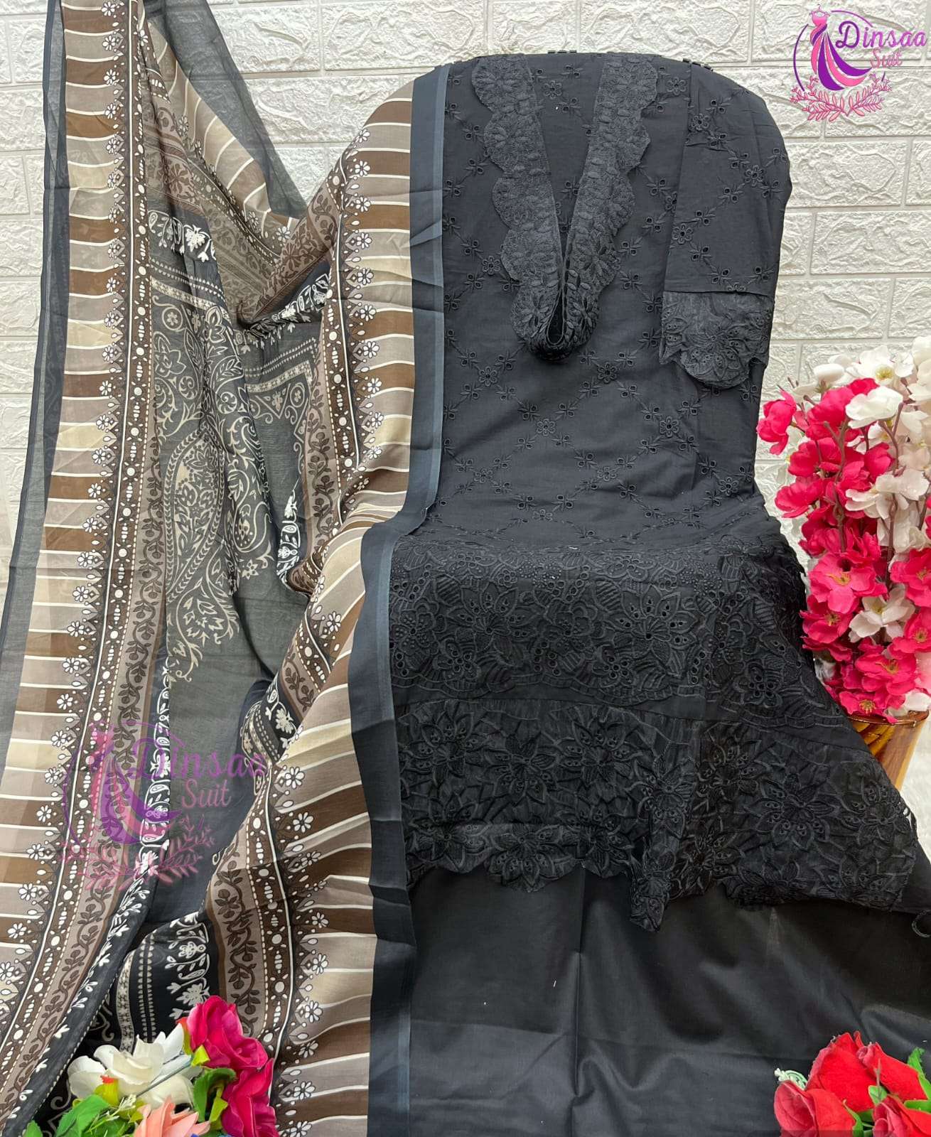 DINSAA SUIT ANABIYA VOL-1  297-298-299 PARTY WEAR SUIT