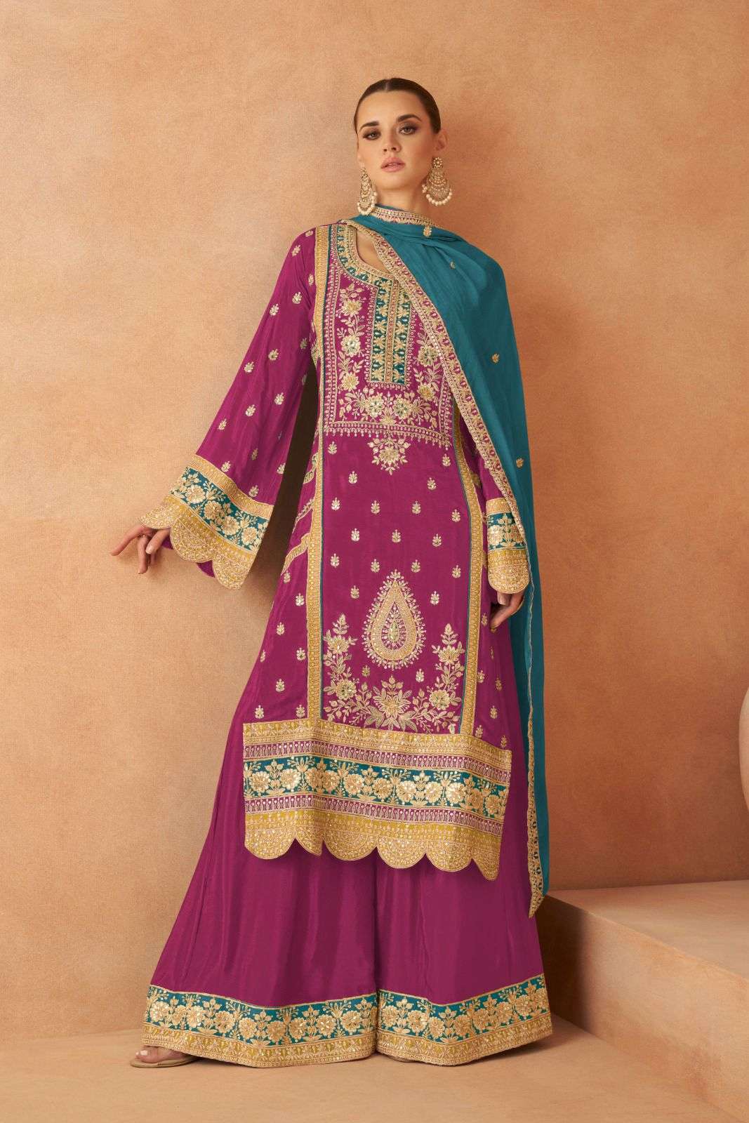 GULKAYRA DESIGNER PARI HEAVY DESIGNER PARTY WEAR SUIT