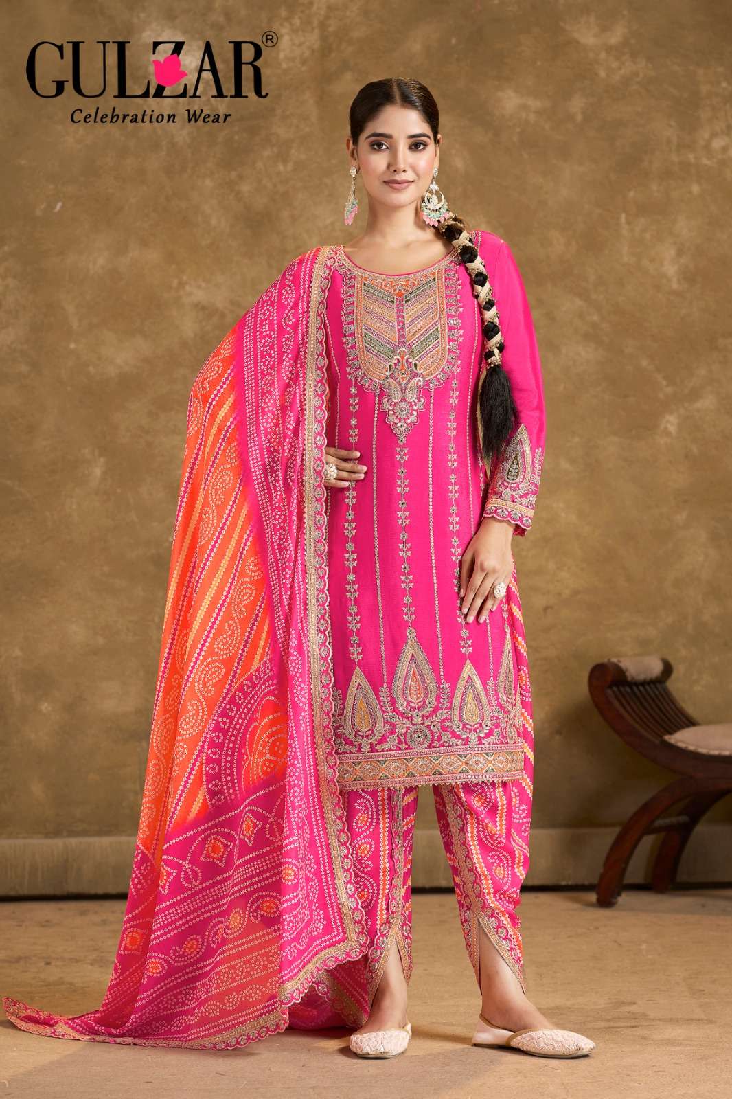 GULZAR PHOOLZARI VOL 2 HEAVY DESIGNER READY MADE SUIT