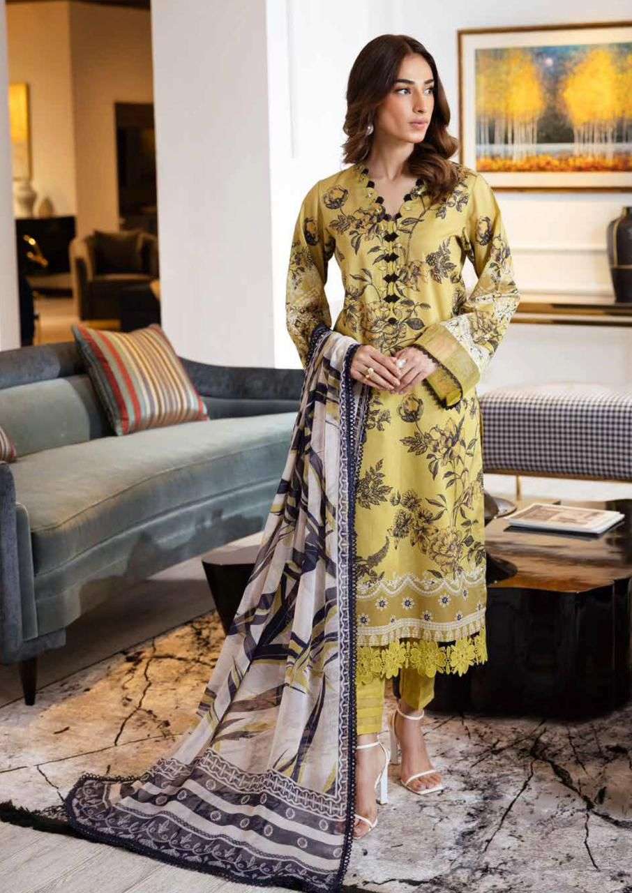 HALA RAMSHA VOL 3 COTTON DIGITAL PRINT SUIT