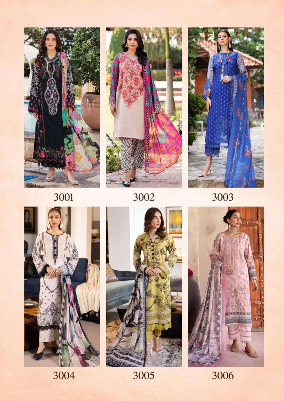 HALA RAMSHA VOL 3 COTTON DIGITAL PRINT SUIT