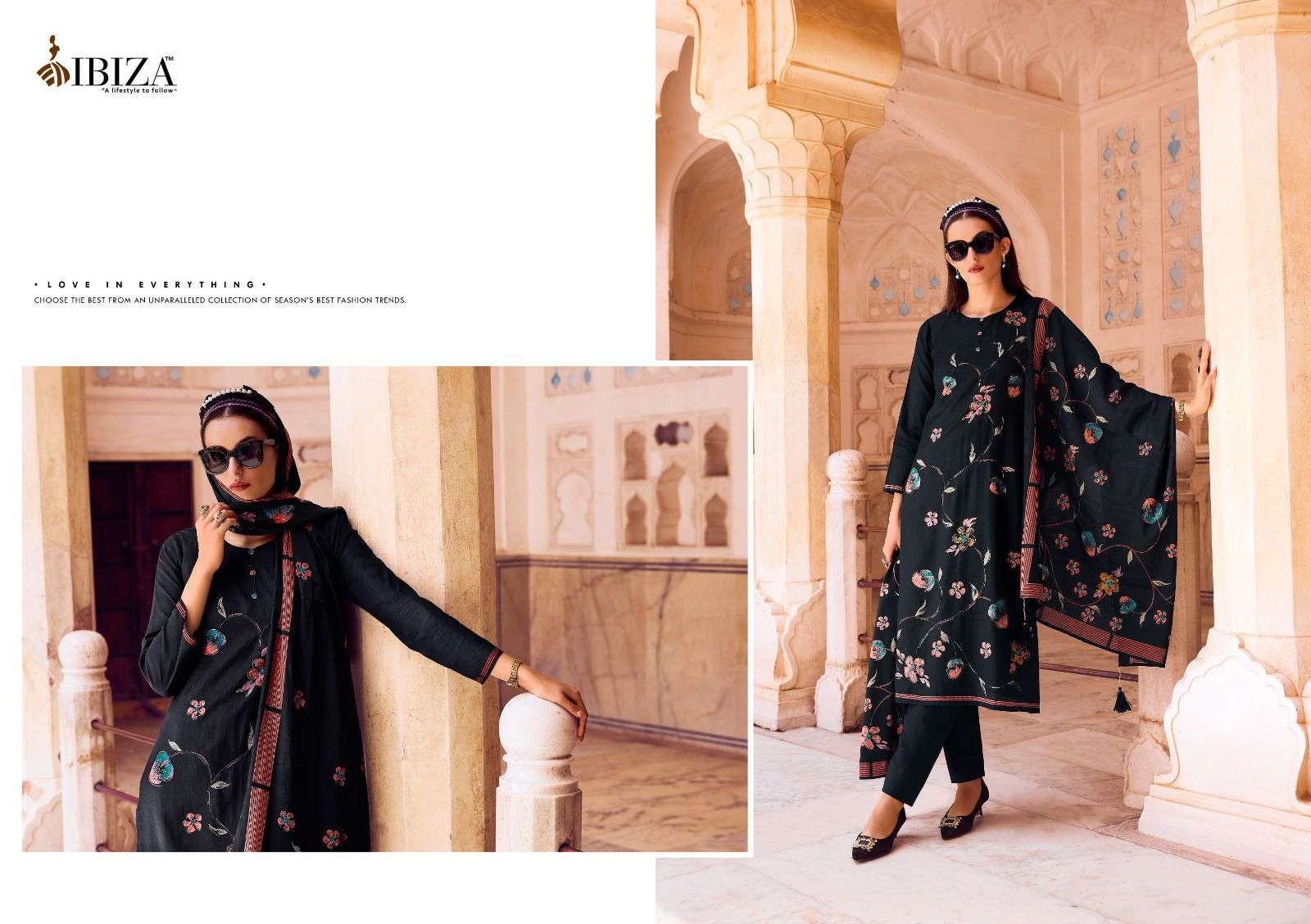 IBIZA MODERN ART VISCOSE FANCY DESIGNER SUIT