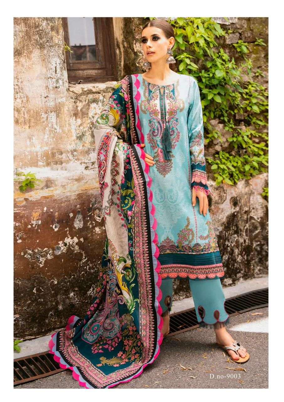 JADE CRIMSON EXCLUSIVE HEAVY LAWN COLLECTION VOL 9 LAWN COTTON SUIT