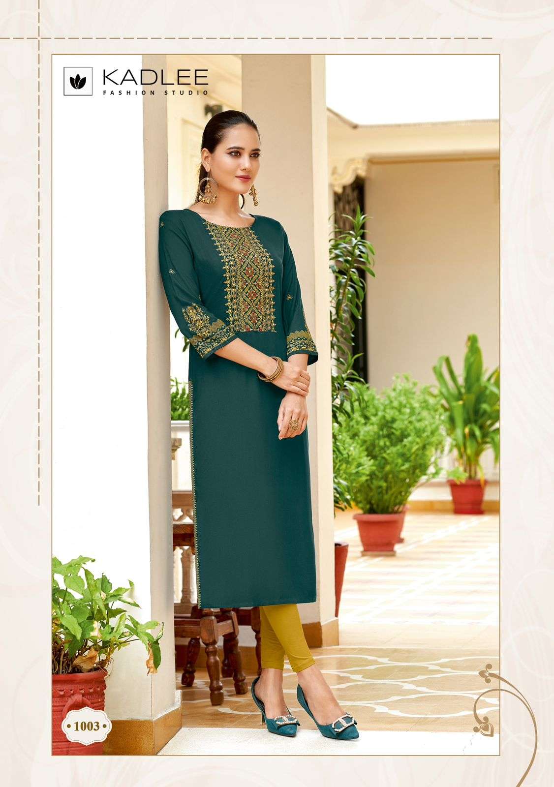 KADLEE FASHION ANERI RAYON FANCY KURTI 