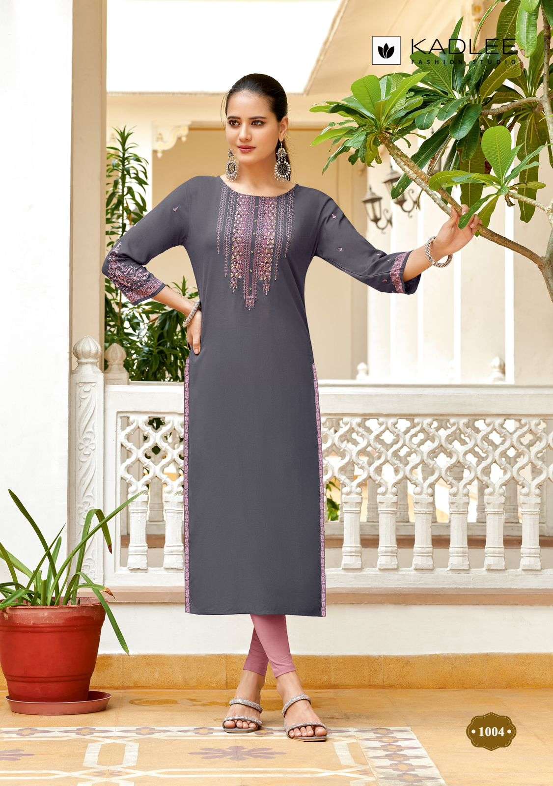 KADLEE FASHION ANERI RAYON FANCY KURTI 