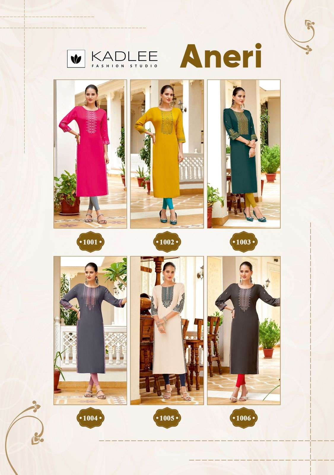 KADLEE FASHION ANERI RAYON FANCY KURTI 
