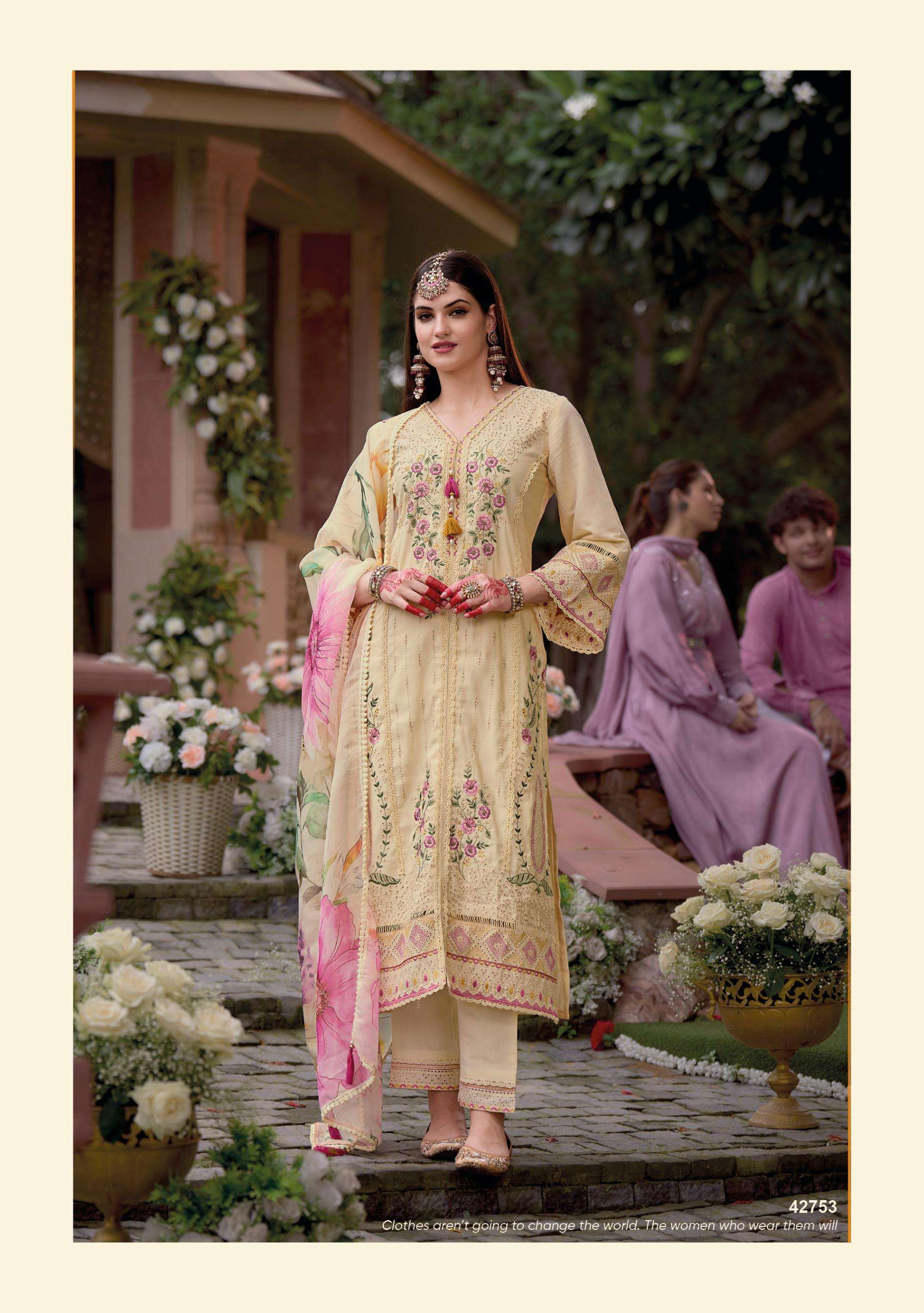 KAILEE FASHION JAHAN VISCOSE BEAUTIFUL DESIGNER SUIT