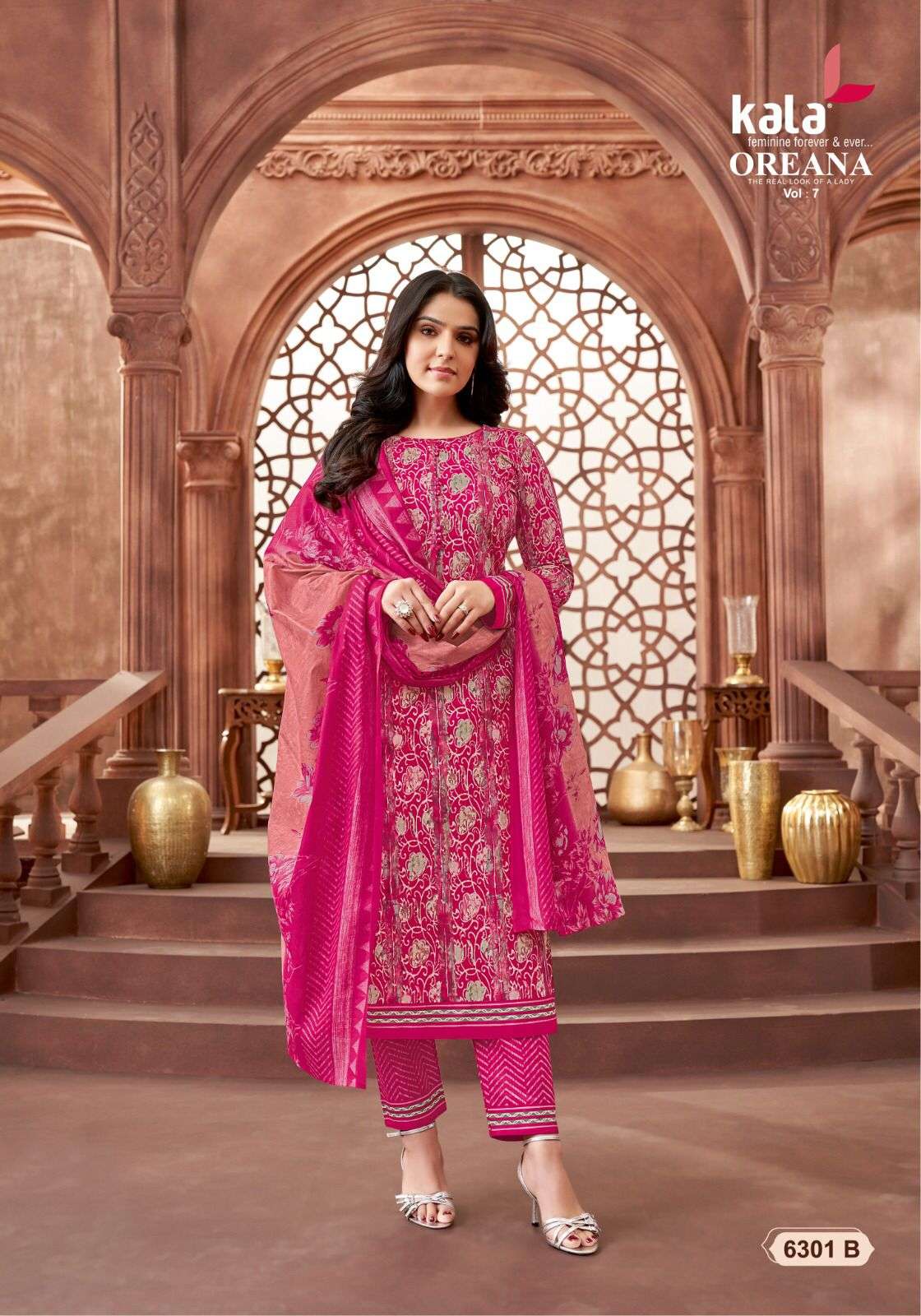 KALA FASHION OREANA VOL 7 COTTON JAIPURI PRINT SALWAR SUIT