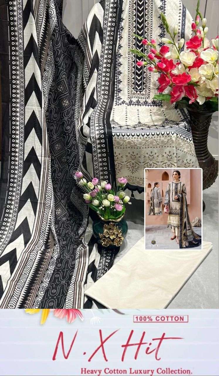 KEVAL FAB K KASH NX HIT COLLECTION COTTON DIGITAL PRINT SUIT