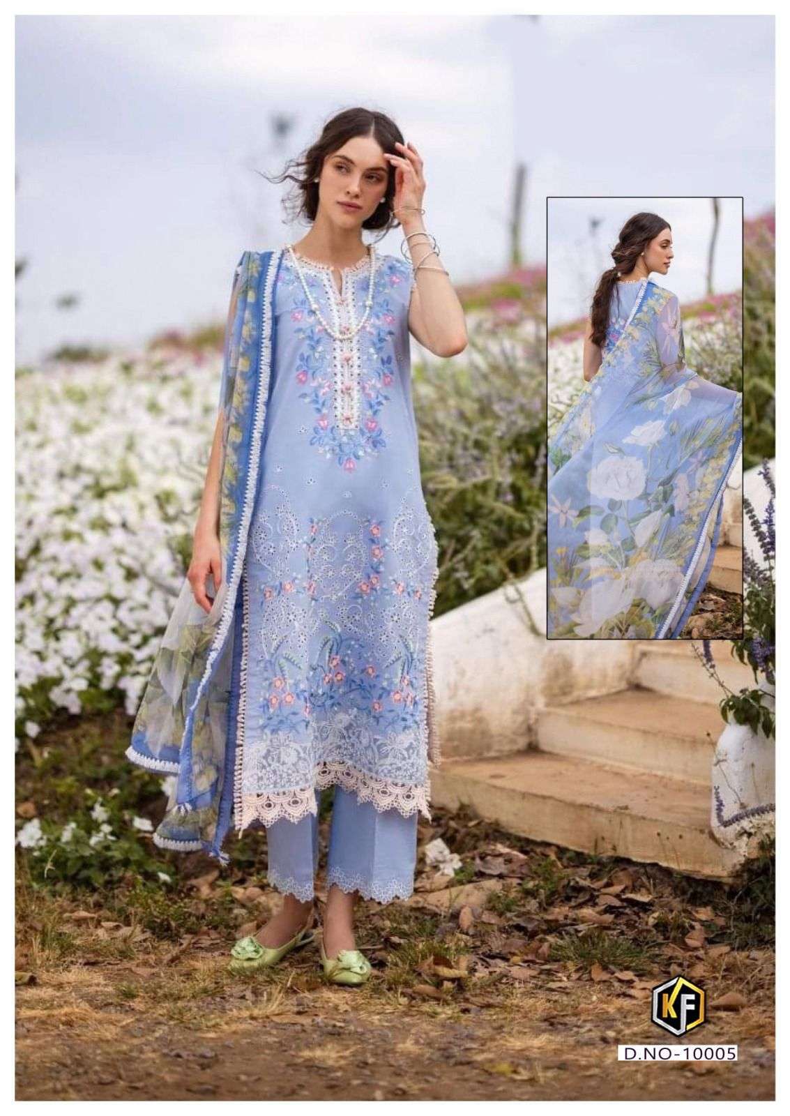 KEVAL FAB K KASH NX HIT COLLECTION COTTON DIGITAL PRINT SUIT