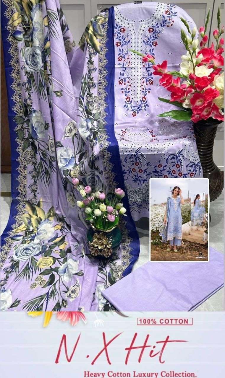 KEVAL FAB K KASH NX HIT COLLECTION COTTON DIGITAL PRINT SUIT