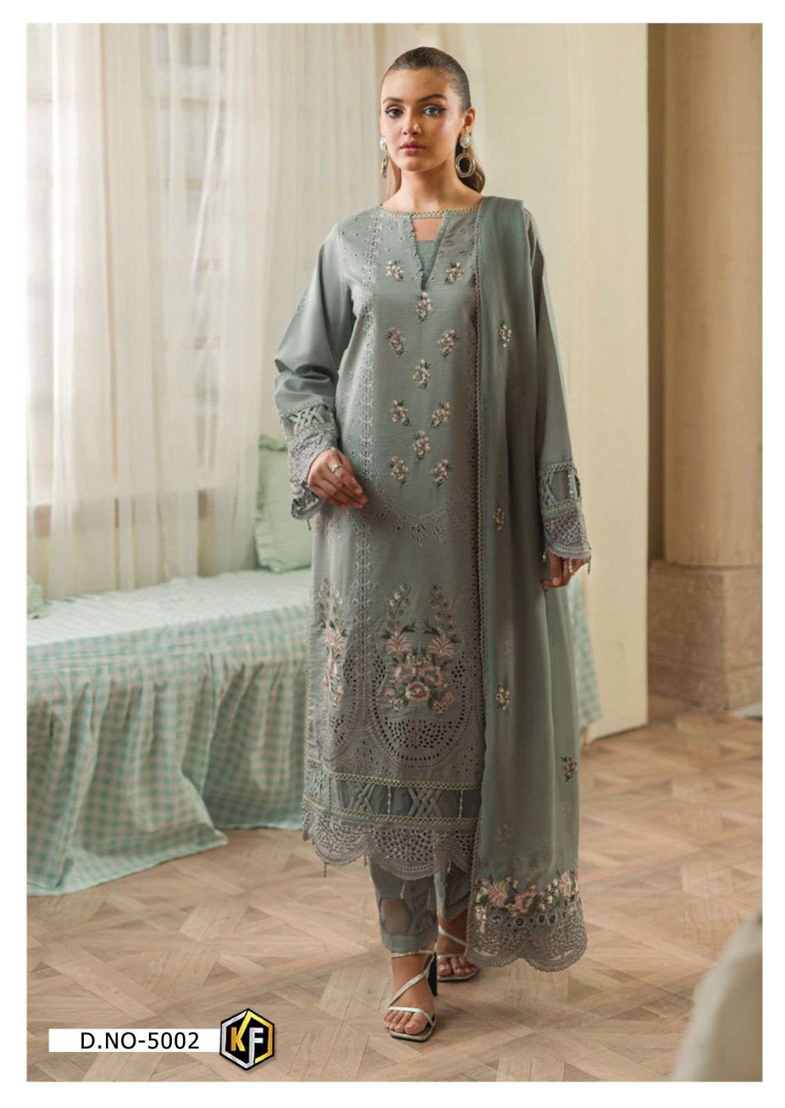 KEVAL FAB SOHA NAZIR VOL 5 LAWN COTTON DIGITAL PRINT SUIT