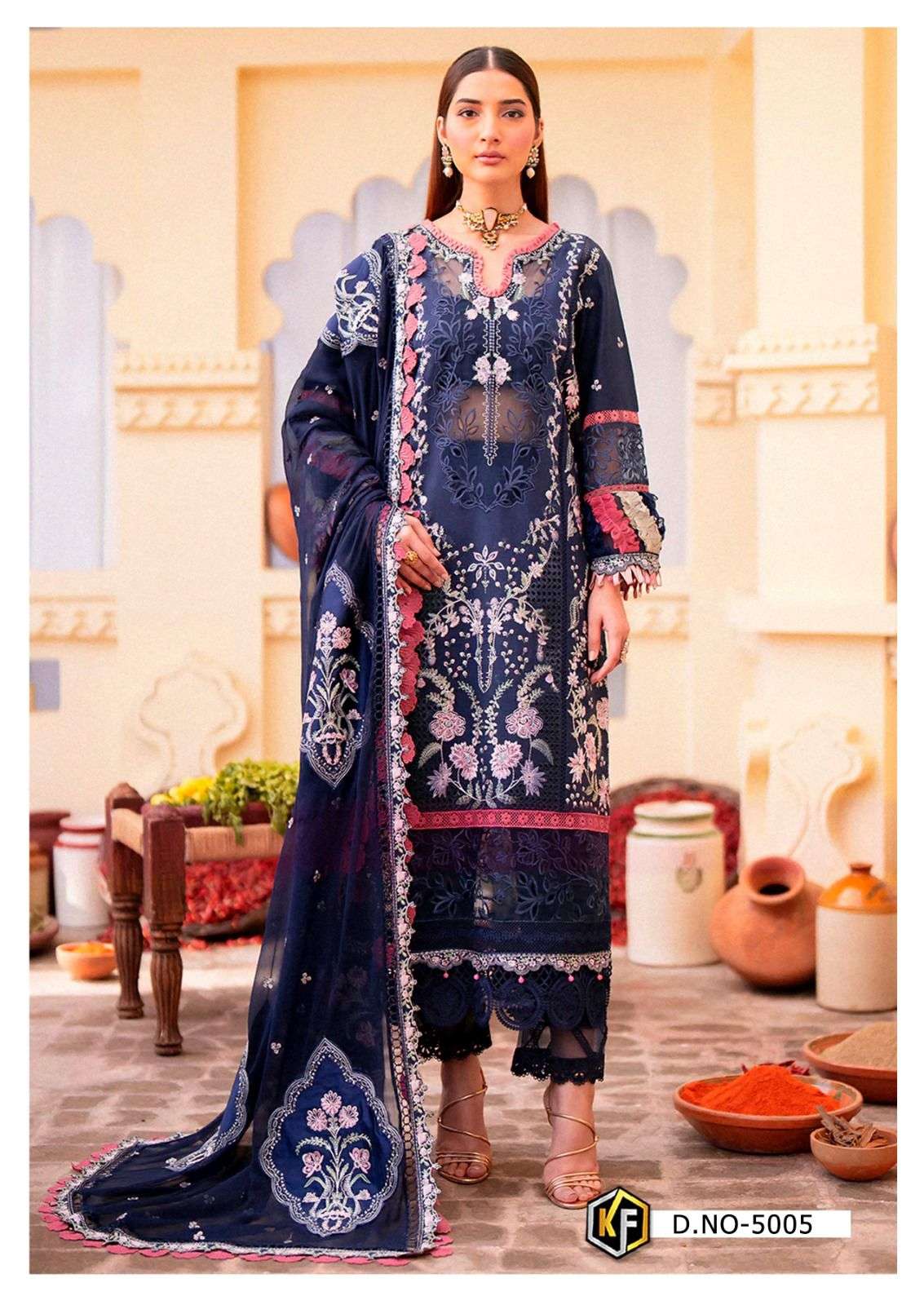 KEVAL FAB SOHA NAZIR VOL 5 LAWN COTTON DIGITAL PRINT SUIT