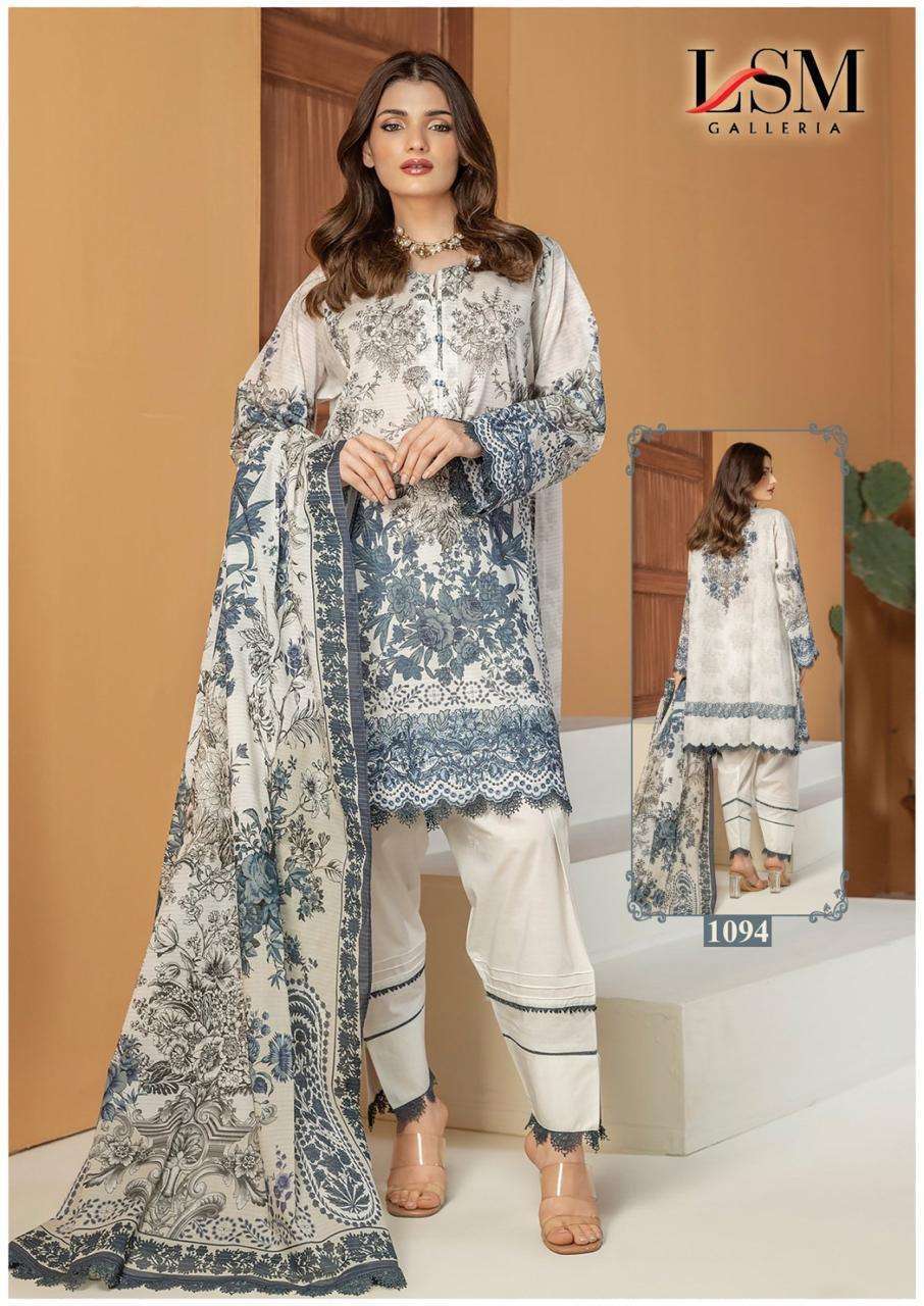 LSM GALLERIA PARIAN DREAM VOL 10 LAWN COTTON DIGITAL PRINT SUIT