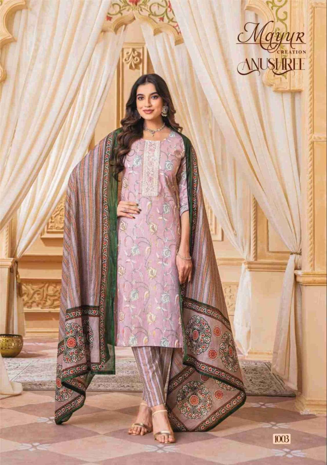 MAYUR CREATION ANUSHREE COTTON PRINT SUIT