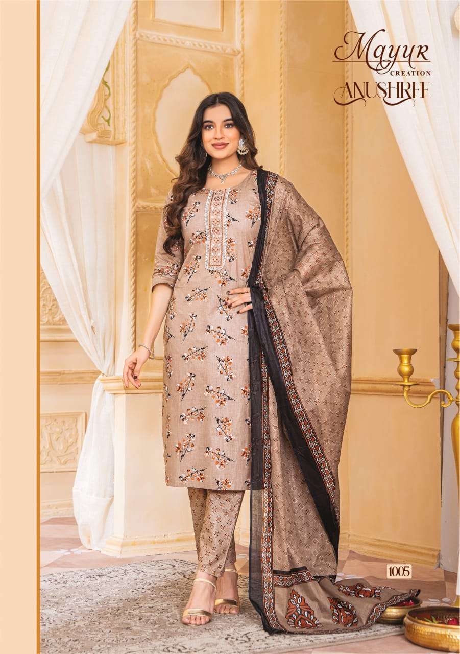 MAYUR CREATION ANUSHREE COTTON READY MADE SUIT