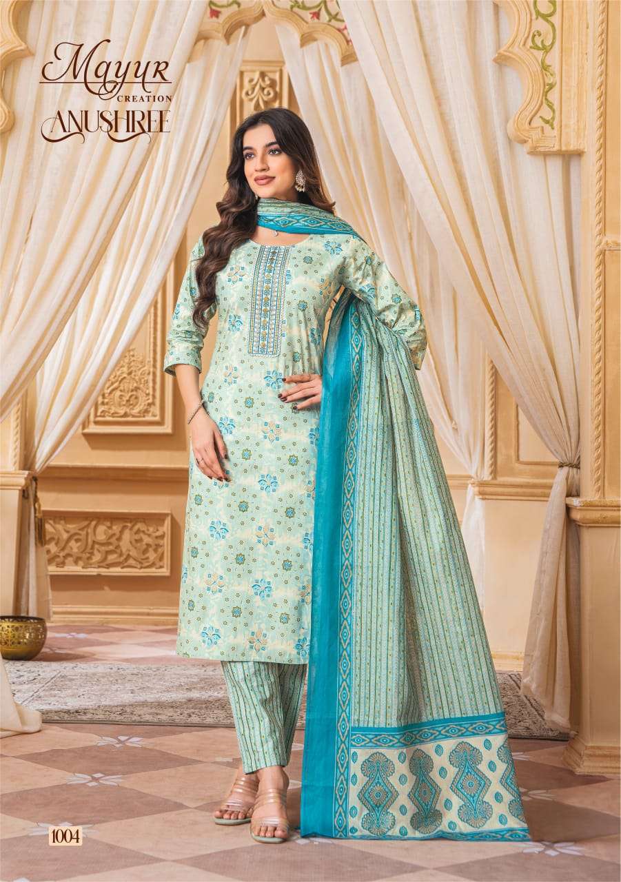 MAYUR CREATION ANUSHREE COTTON READY MADE SUIT