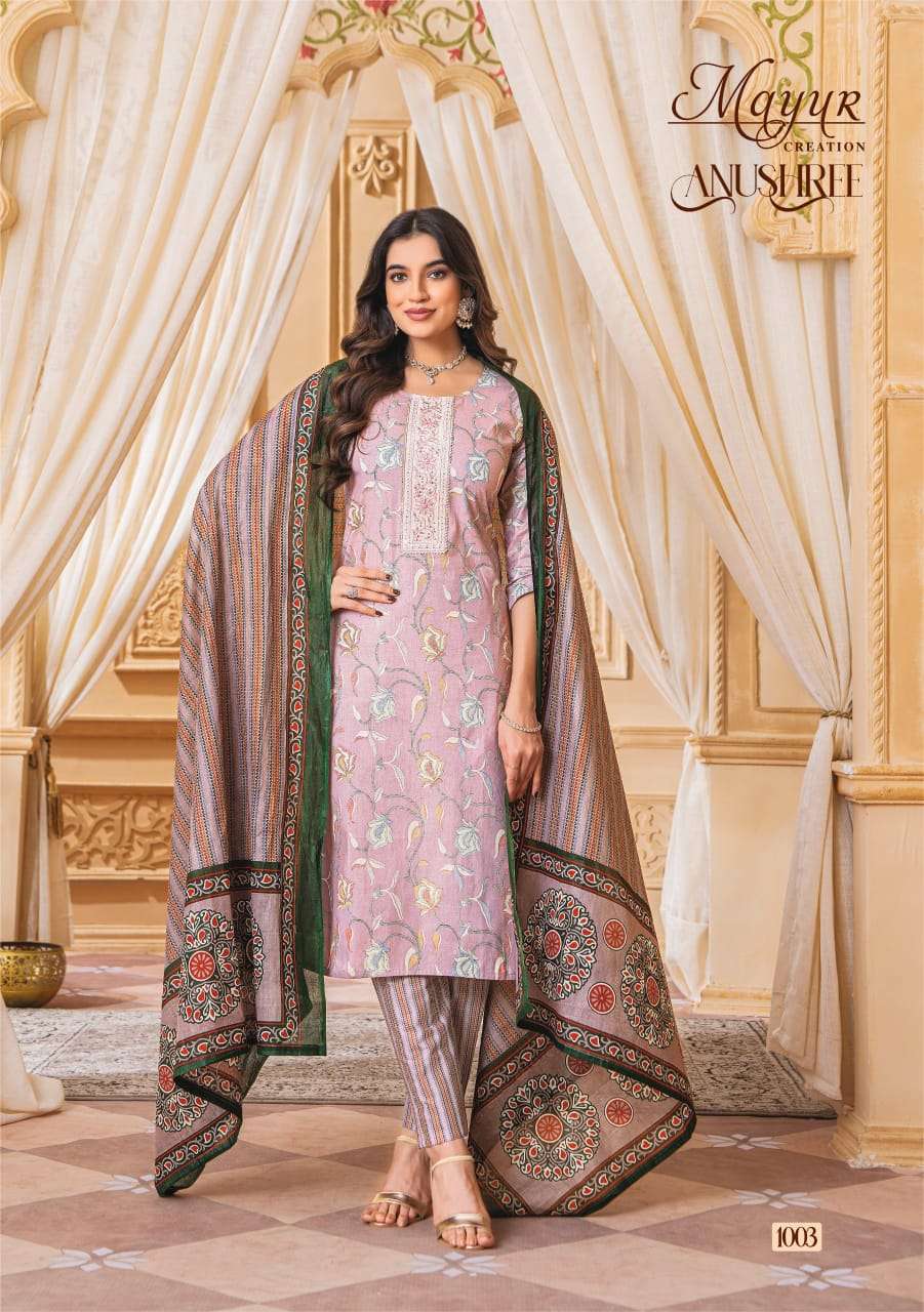 MAYUR CREATION ANUSHREE COTTON READY MADE SUIT