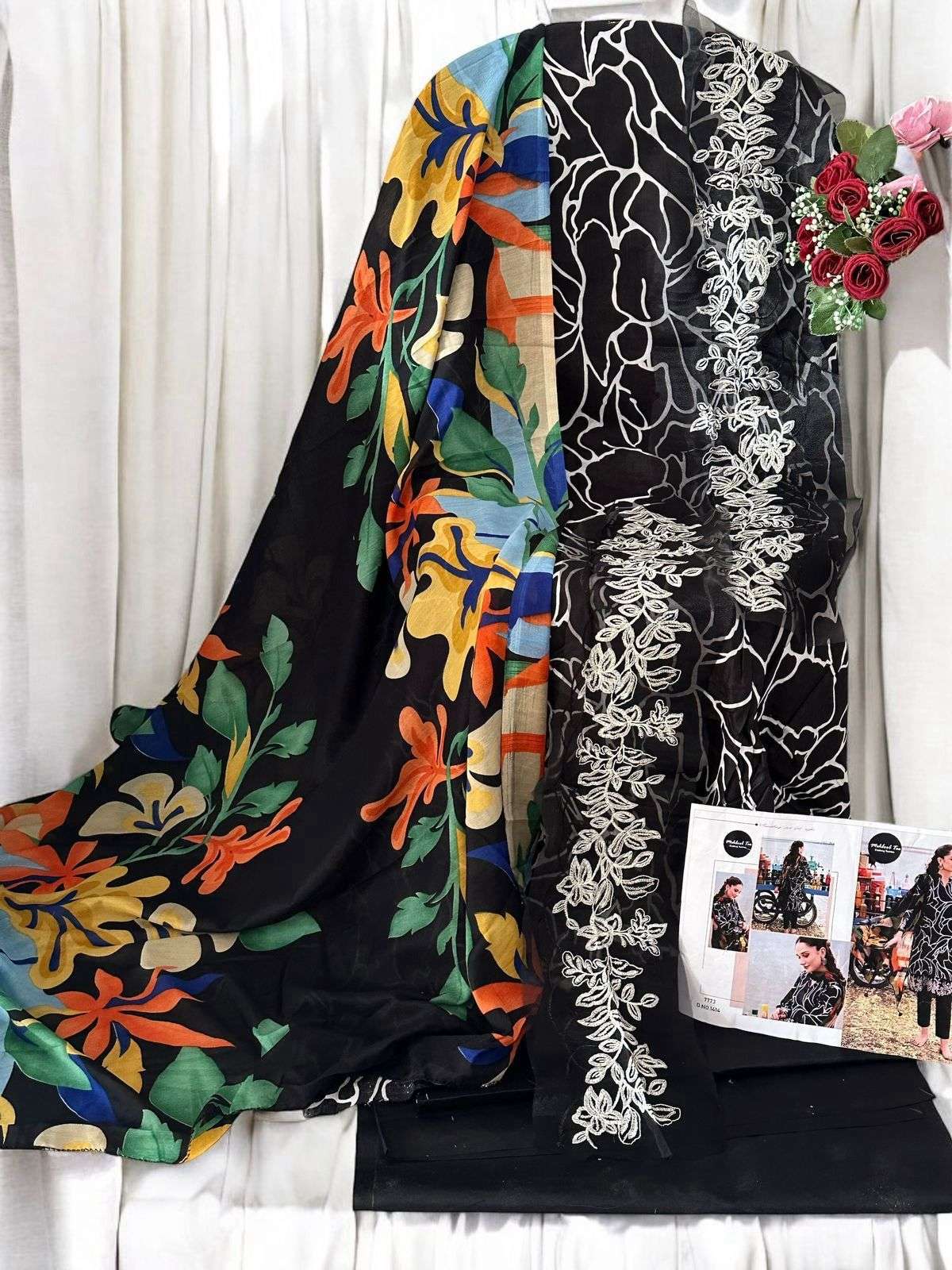 MEHBOOB TEX M.BASIC DESIGN NO - 1414 ABE COLOUR EDITION PURE COTTON PAKISATANI SUIT
