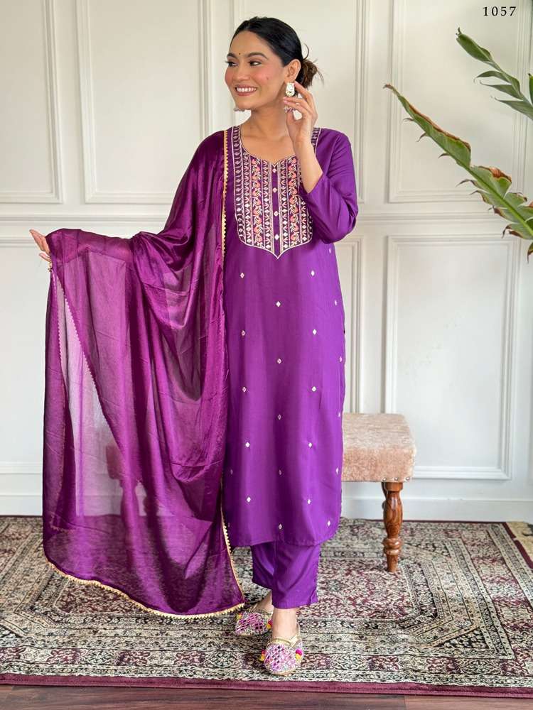 MF TANISHA VOL 9 VISCOSE FANCY DESIGNER KURTI COMBO SET 