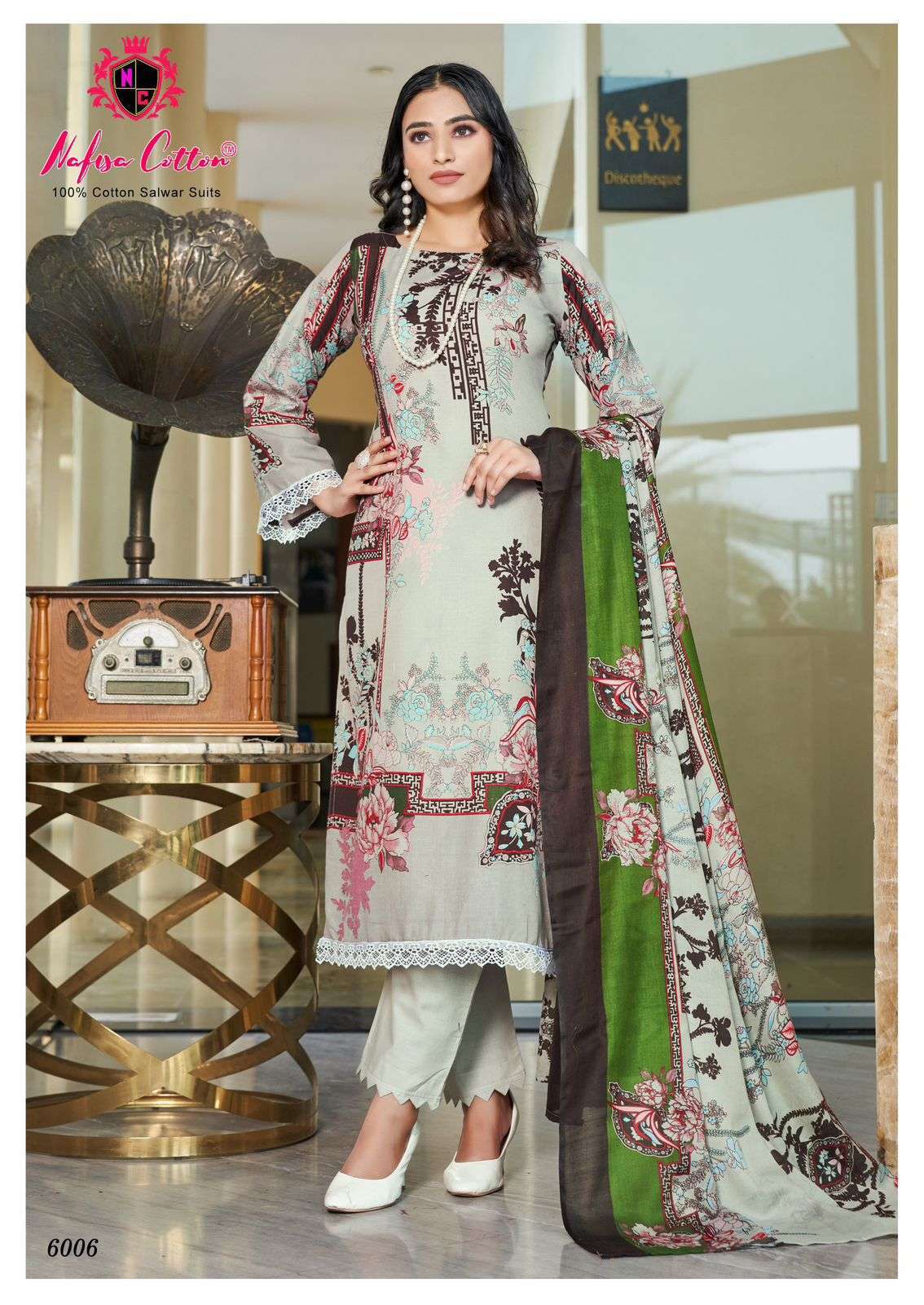 NAFISA COTTON MAHERA KARACHI SUITS VOL 6 COTTON DIGITAL PRINT SALWAR SUIT