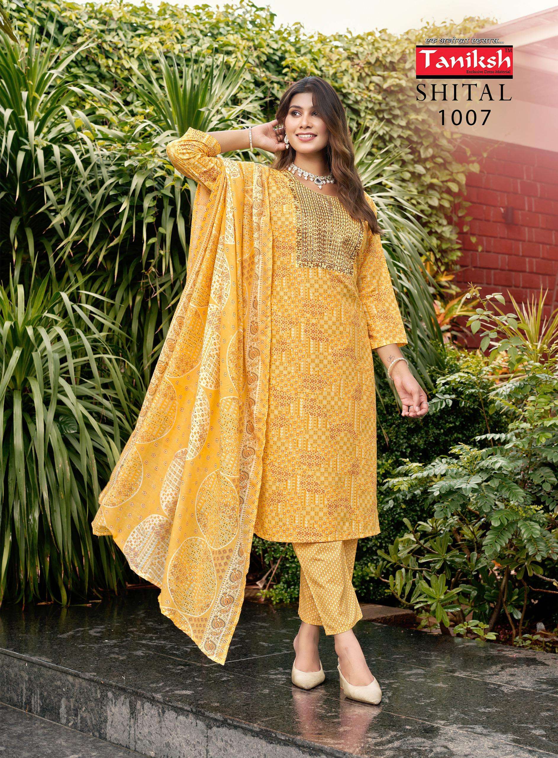 NAVKAR SHITAL VOL 1 COTTON PRINT KURTI COMBO SET 