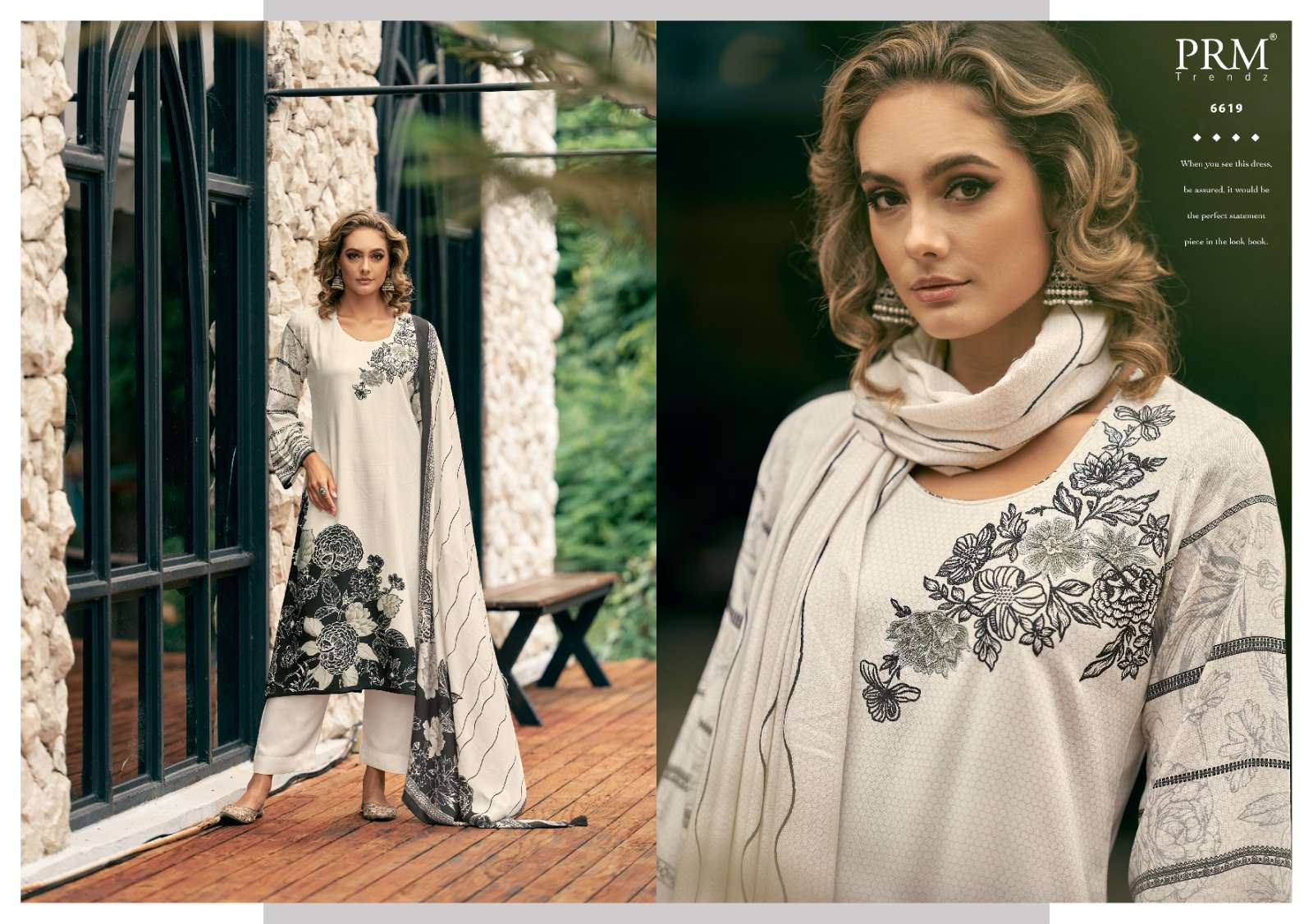 PRM TRENDZ ANTARA PASHMINA DIGITAL PRINT WITH WORK SUIT
