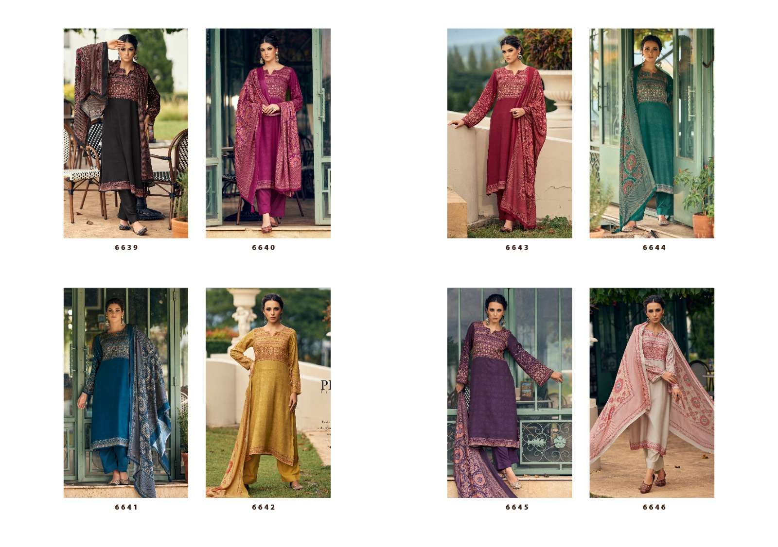 PRM TRENDZ SURAALI PASHMINA DIGITAL PRINT WITH FANCY WORK SUIT