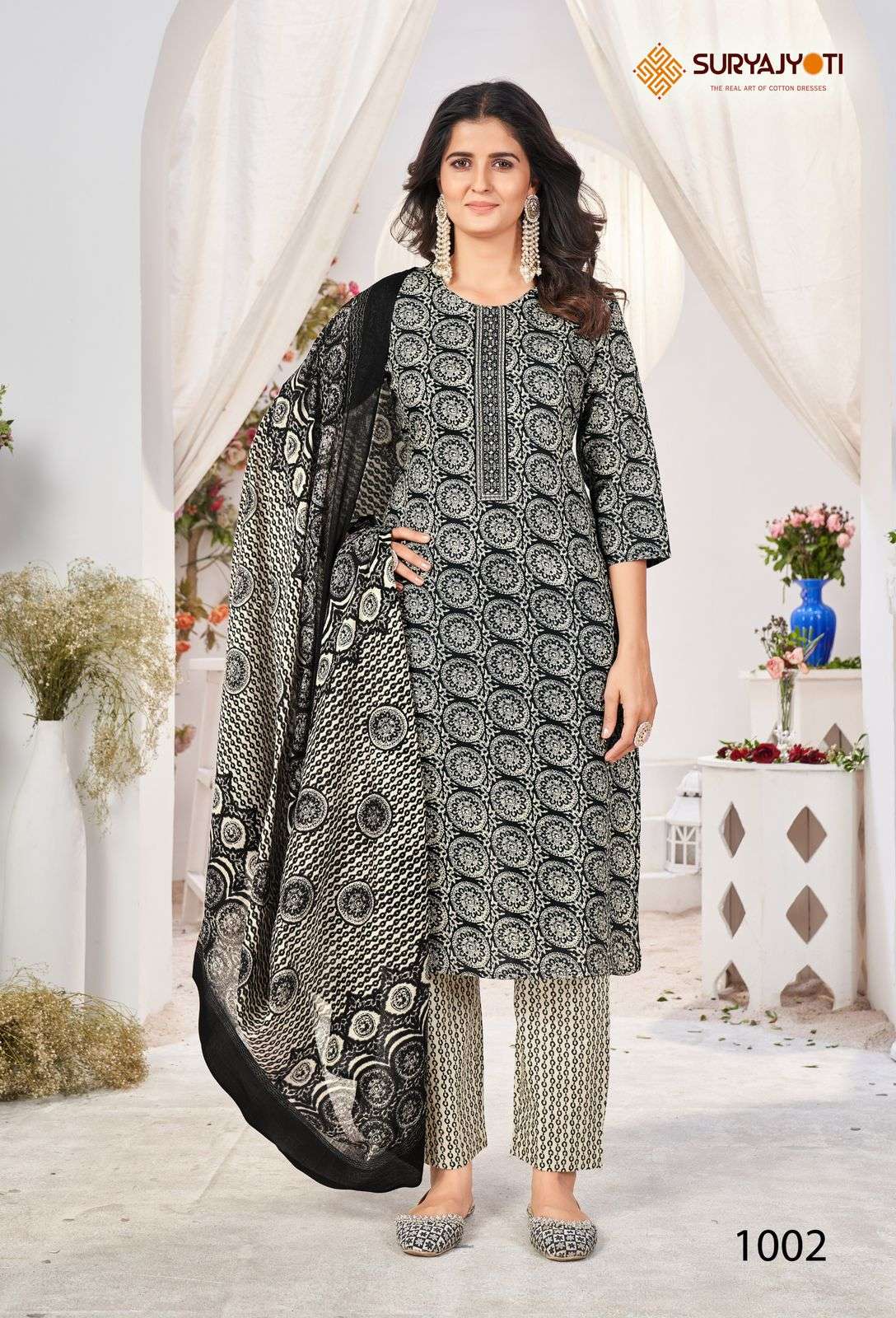 SURYAJYOTI NIKHAAR VOL 10 COTTON READY MADE SUIT