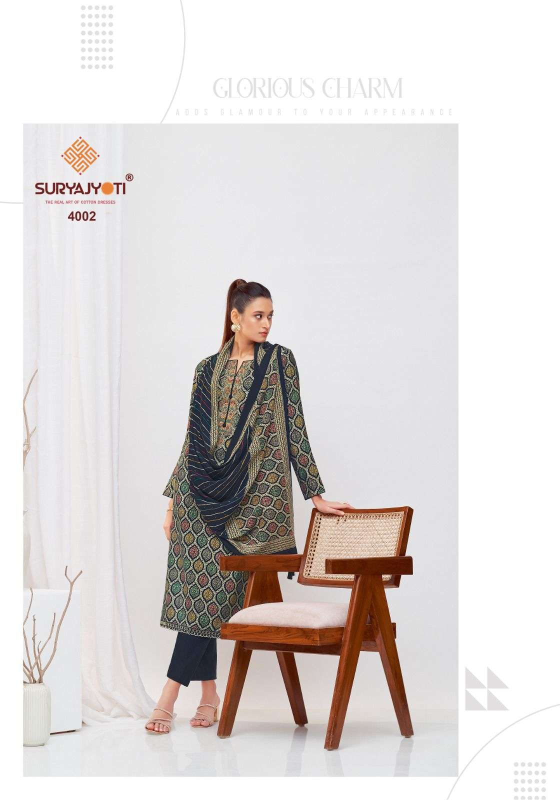 SURYAJYOTI PRIYANKA VOL 4 MODAL FOIL PRINTED SUIT