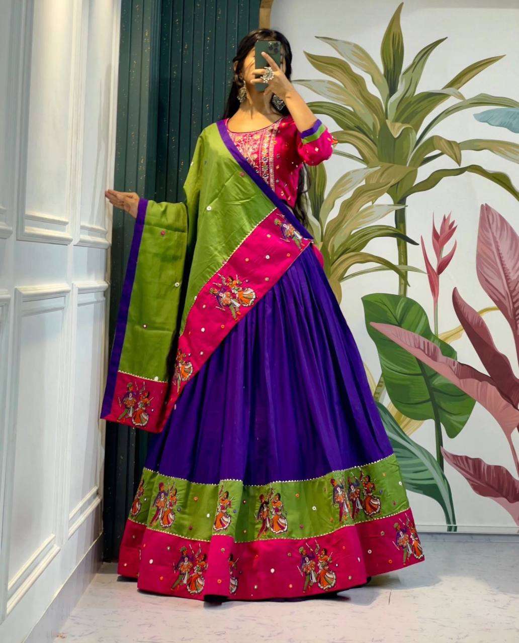 TAPI 181 NAVRATRI WEAR SPECIAL LEHENGA CHOLI