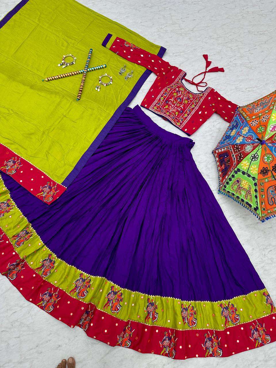 TAPI 181 NAVRATRI WEAR SPECIAL LEHENGA CHOLI