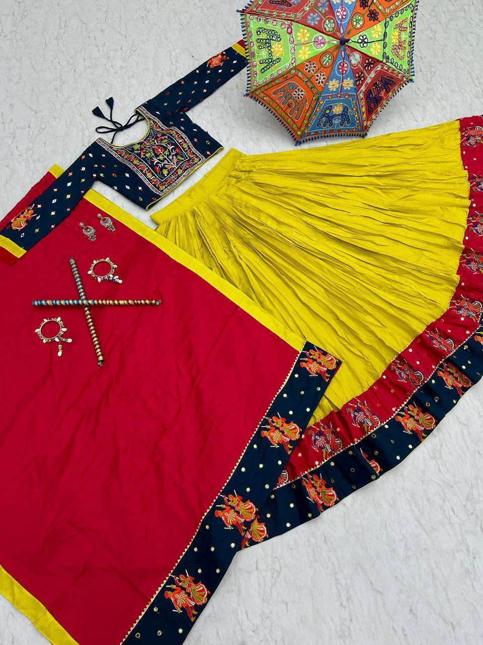 TAPI 181 NAVRATRI WEAR SPECIAL LEHENGA CHOLI