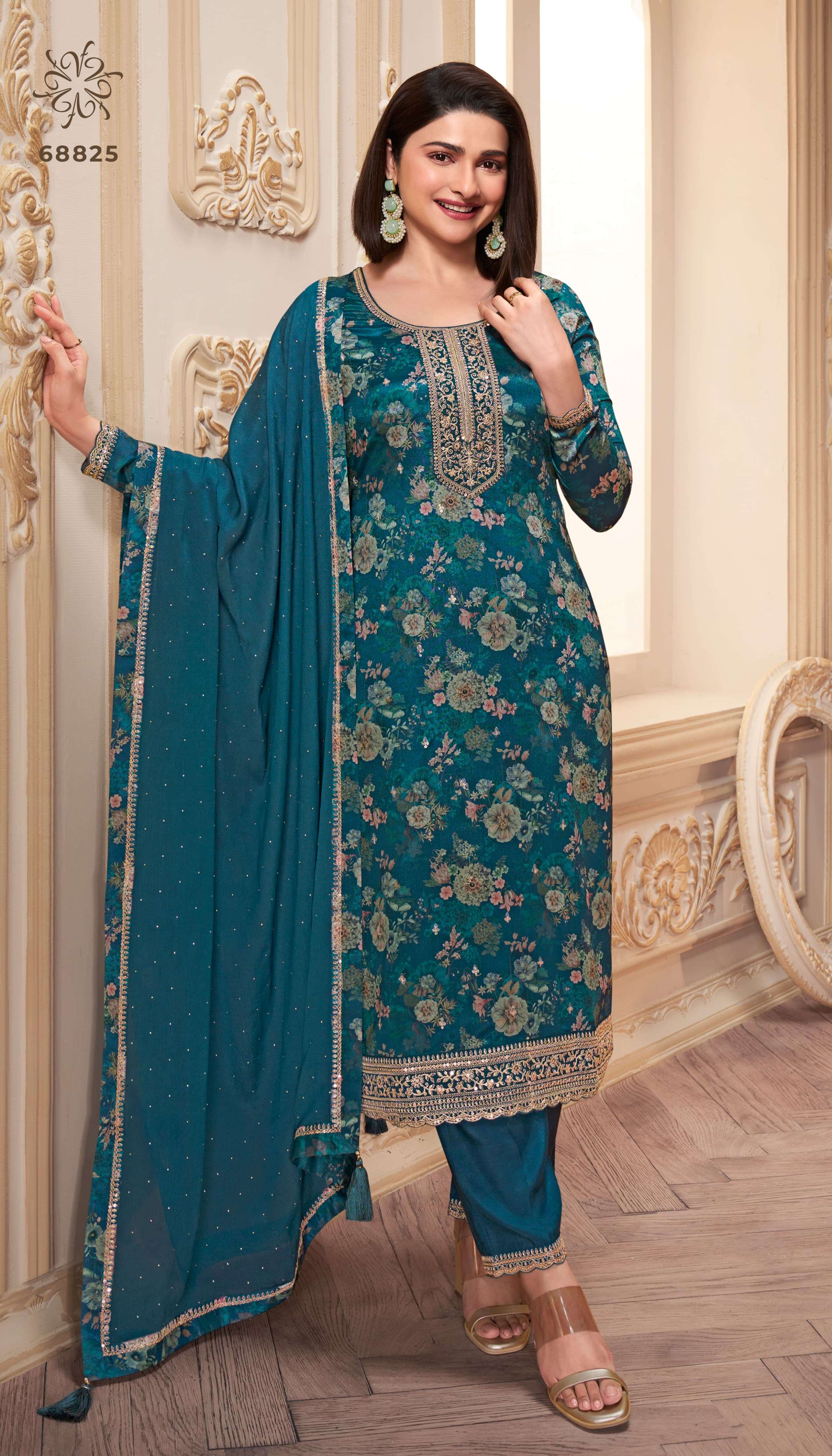  VINAY FASHION KULEESH PAHAL HIT LIST HEAVY DESIGNER SUIT