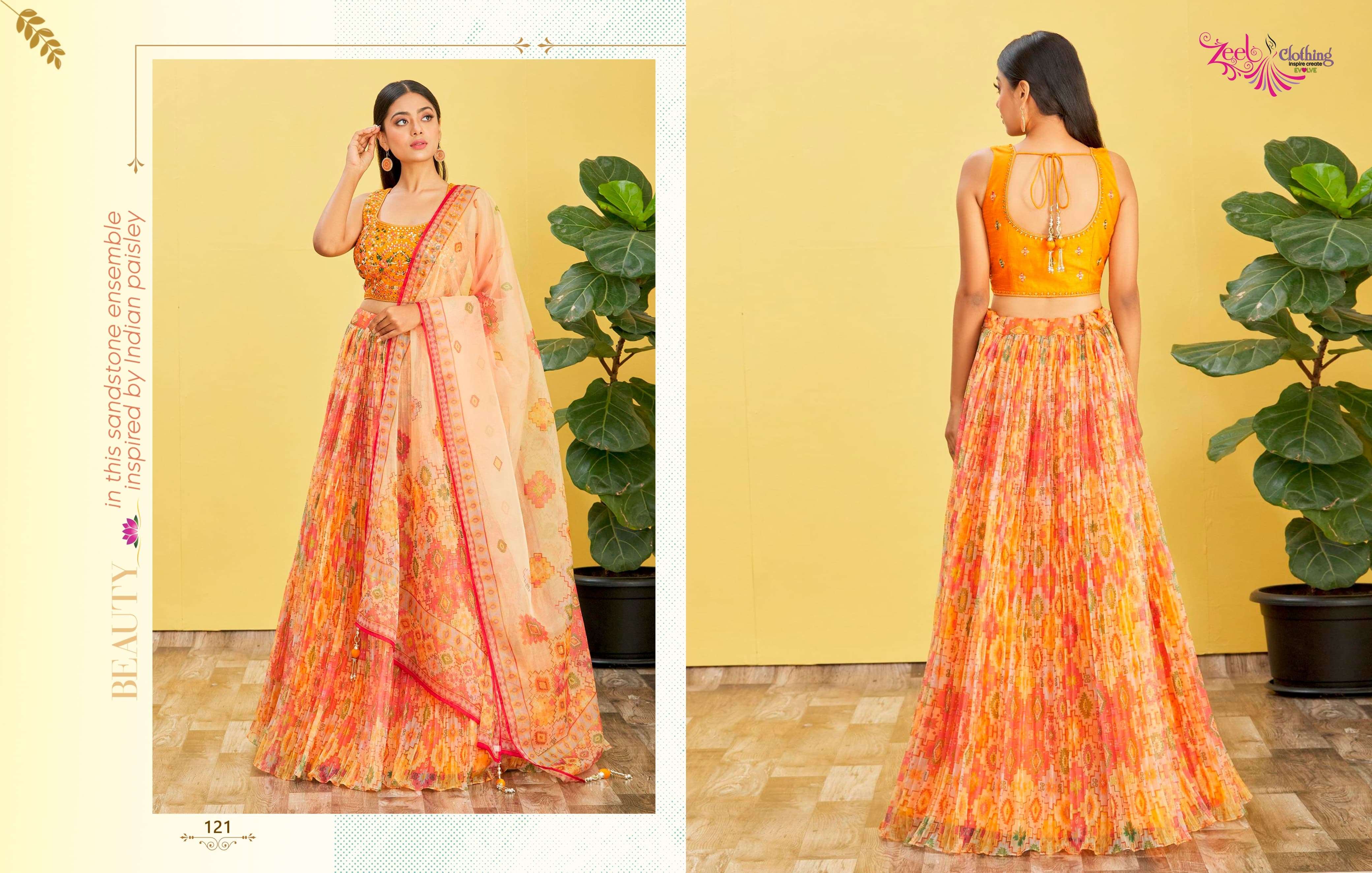 ZEEL CLOTHING MANDAKINI VOL 2 HEAVY DESIGNER LEHENGA CHOLI