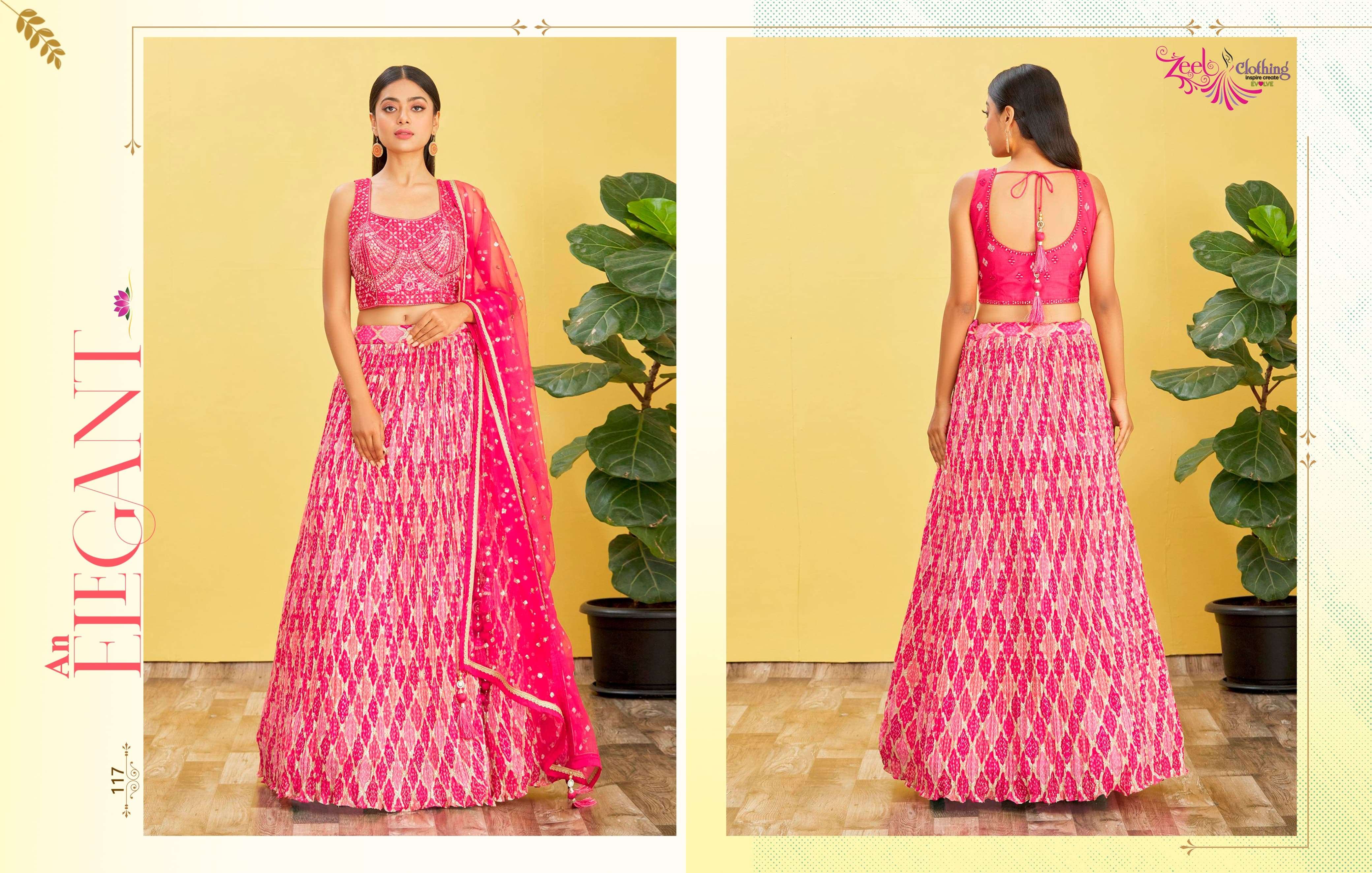 ZEEL CLOTHING MANDAKINI VOL 2 HEAVY DESIGNER LEHENGA CHOLI