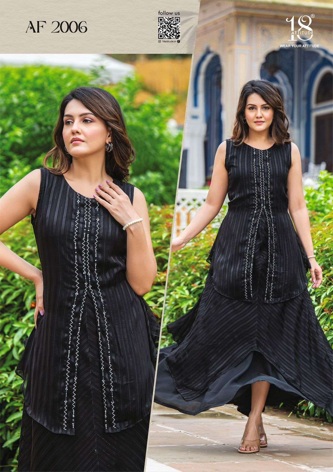 18 ATTITUDE AASTHA VOL 20 FANCY PRETTY LOOK DESIGNER GOWN