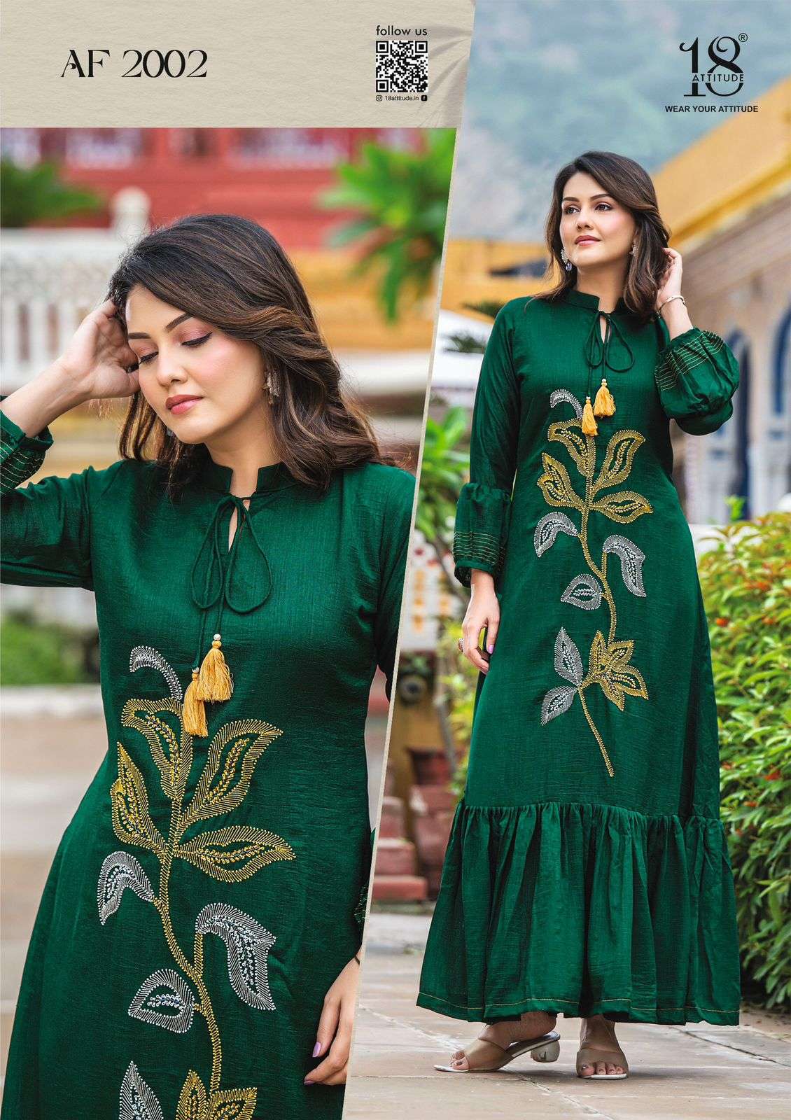 18 ATTITUDE AASTHA VOL 20 FANCY PRETTY LOOK DESIGNER GOWN