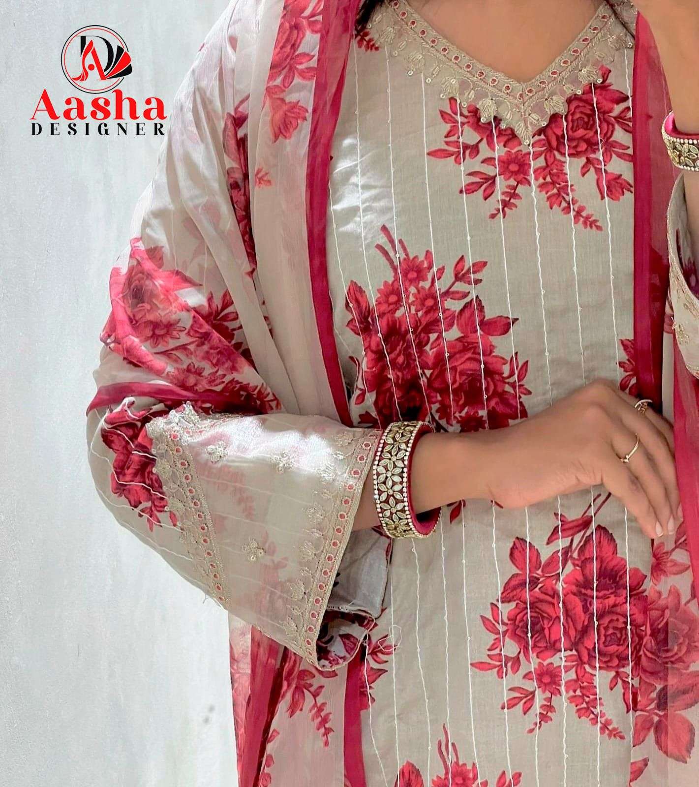 AASHA DESIGNER M PRINT VOL 11 COTTON SALWAR KAMEEZ 