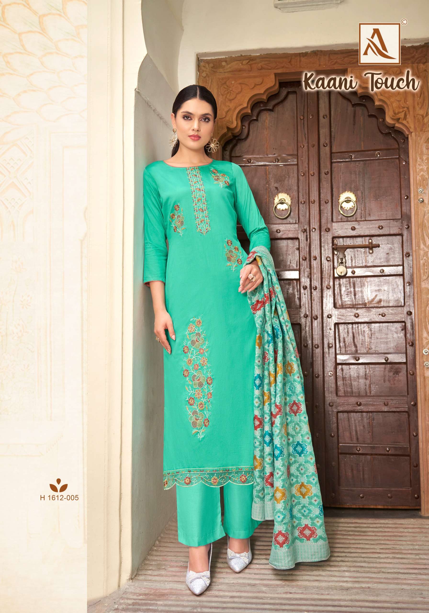 ALOK SUITS KAANI TOUCH JAM COTTON FANCY WORK SUIT