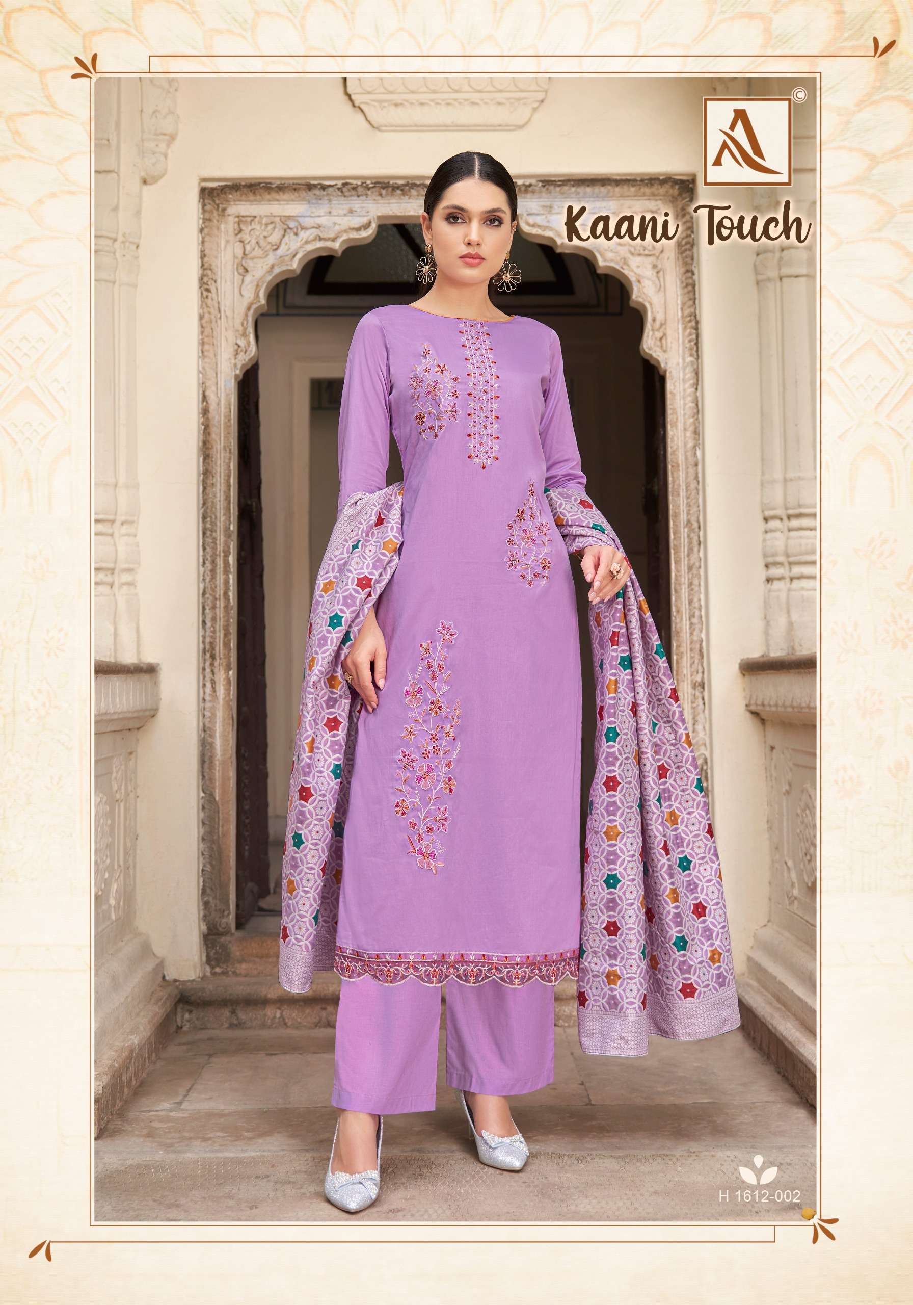 ALOK SUITS KAANI TOUCH JAM COTTON FANCY WORK SUIT