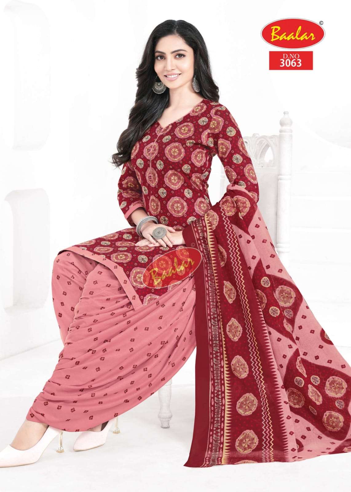 BAALAR ZAARA VOL 30 COTTON PRINTED PATIYALA SALWAR SUIT